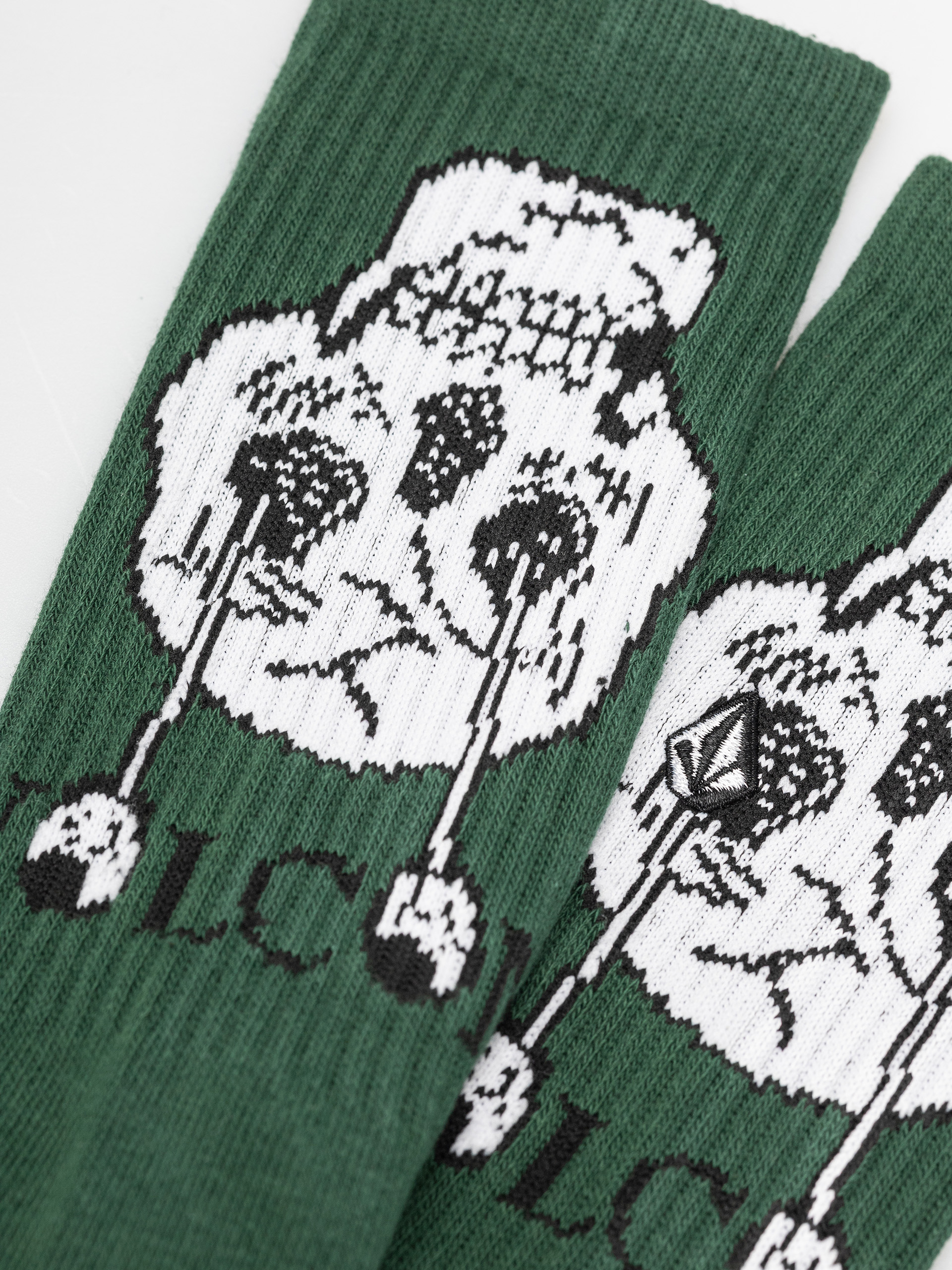 Ponožky Volcom Heavy Tone (vineyard green)