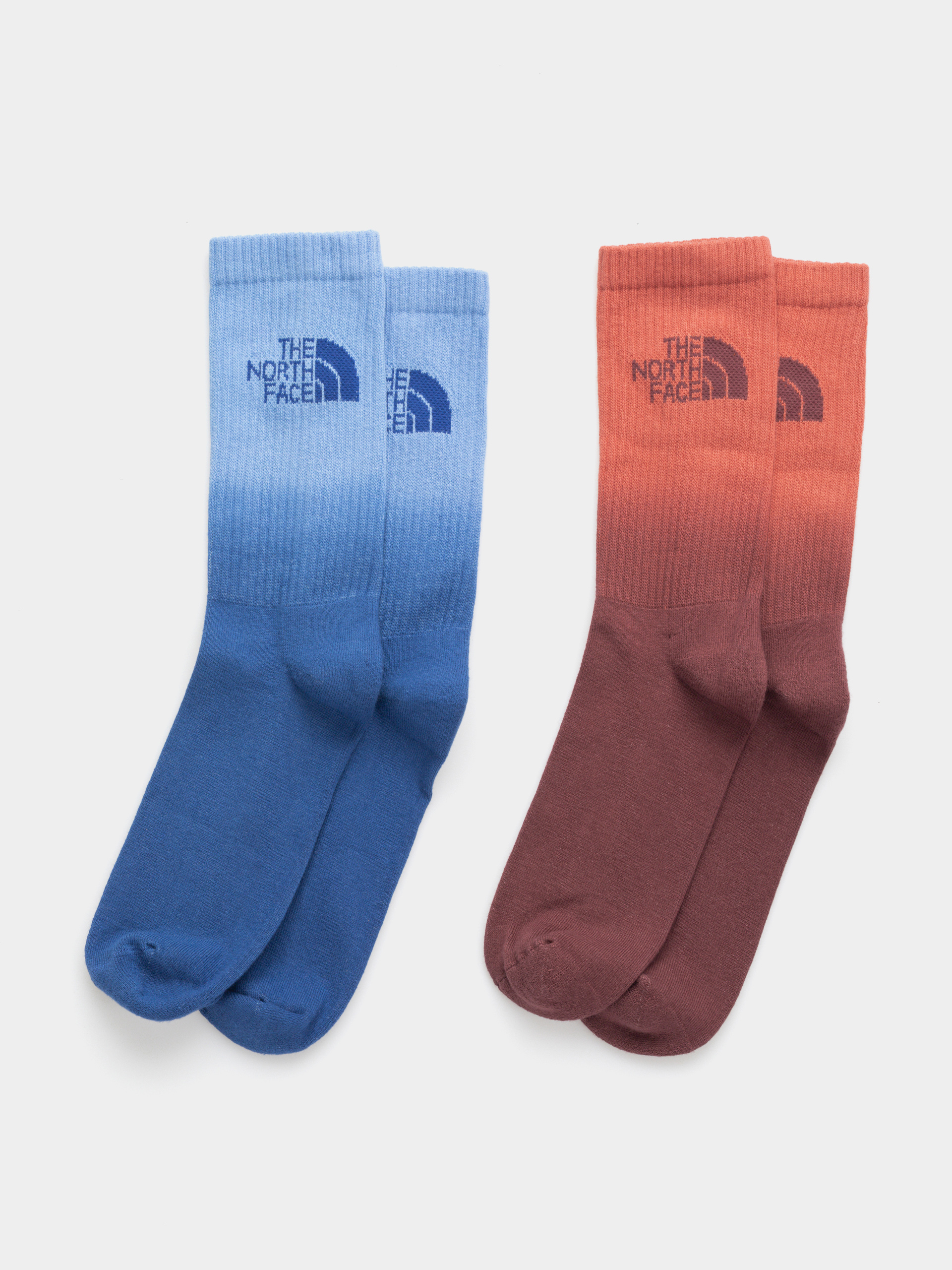 Ponožky The North Face Everyday Crew Dip Dye 2P (tnf blue/white dune/mar)