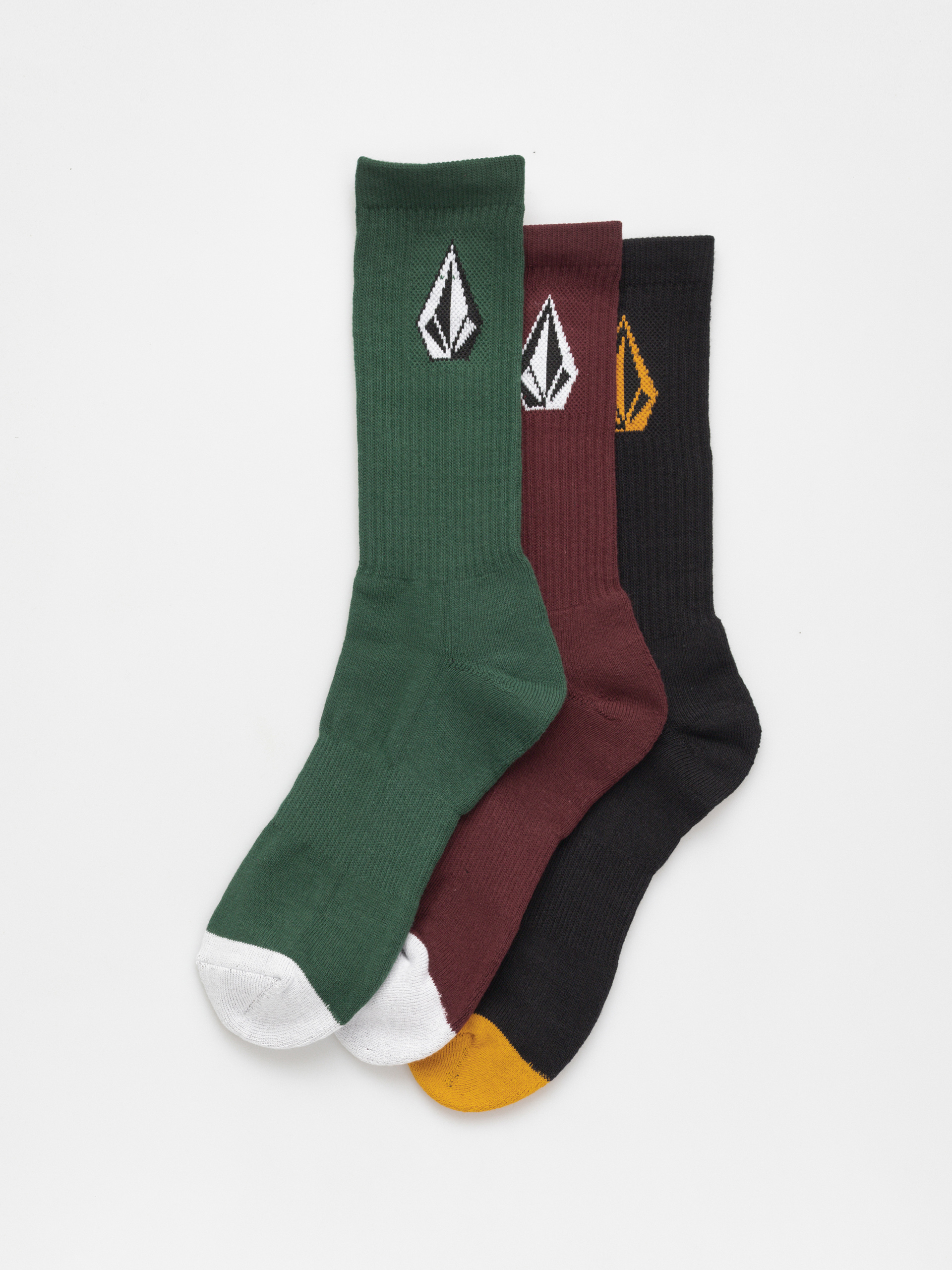 Ponožky Volcom Full Stone Mix 3Pk (mix)