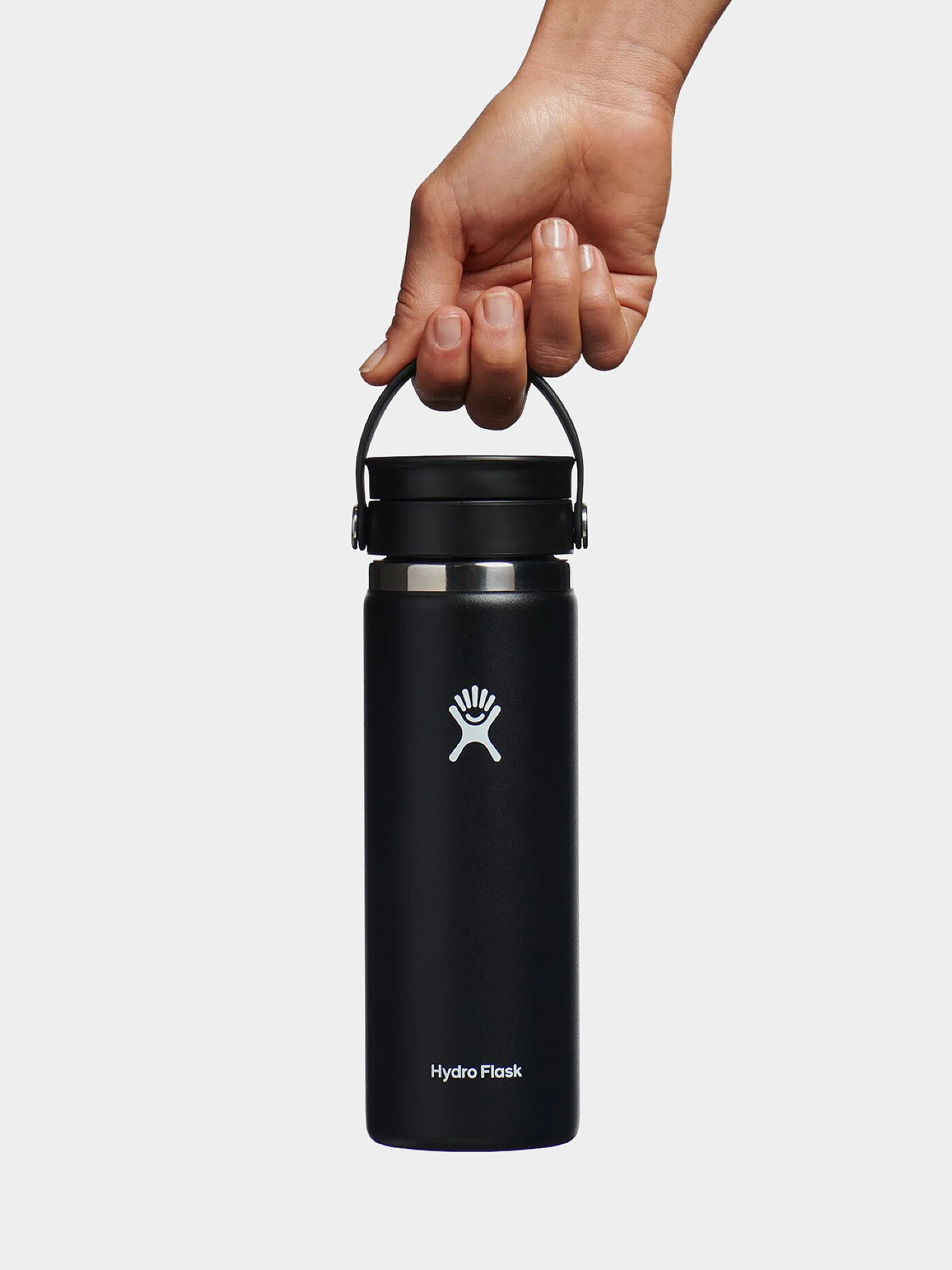 Fľaša Hydro Flask Wide Flex Sip Lid 591ml (black)