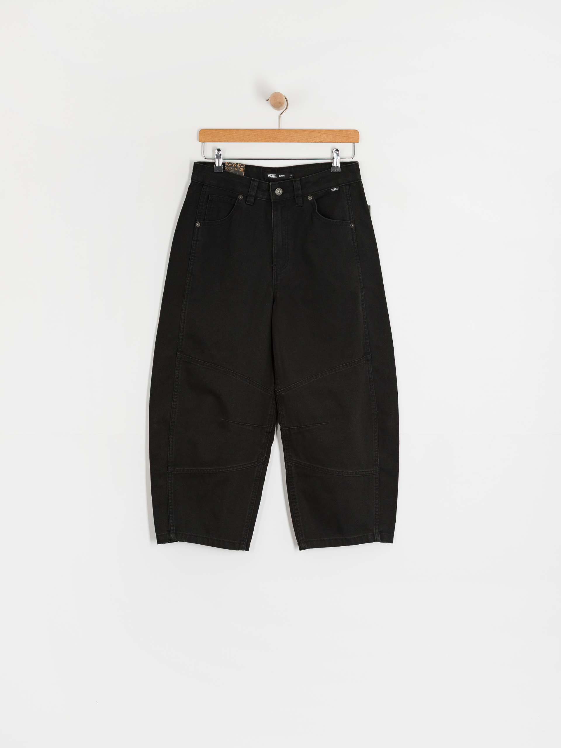 Nohavice Vans Blaire Cropped Barrel Wmn (black)