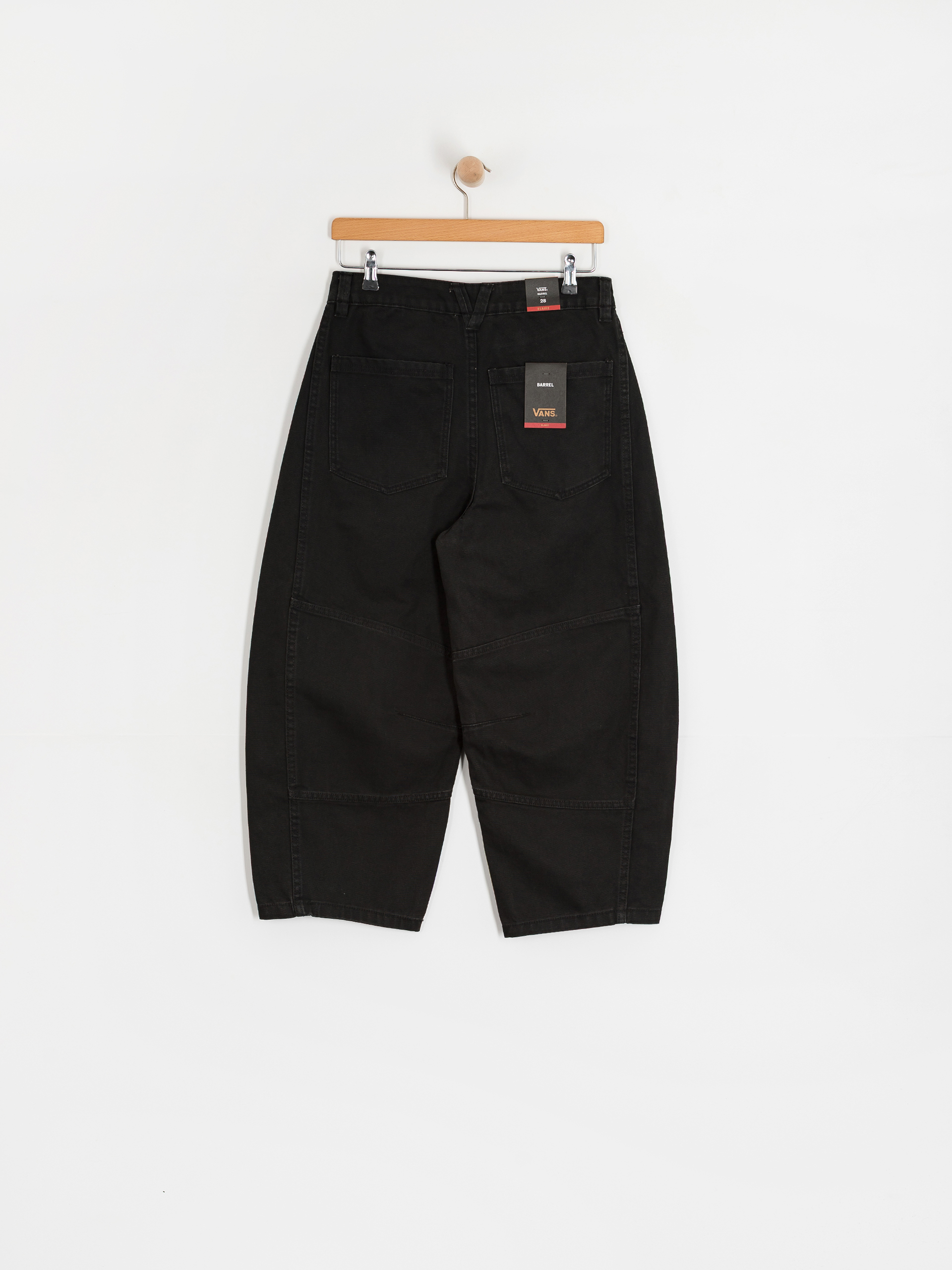Nohavice Vans Blaire Cropped Barrel Wmn (black)