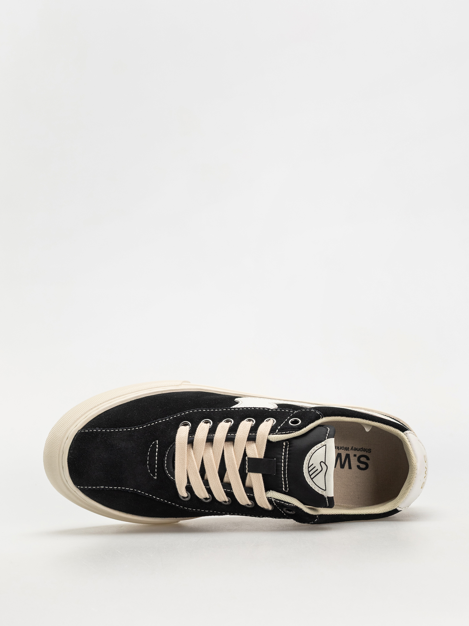 Topánky Stepney Workers Club Dellow S-Strike (suede black/white)