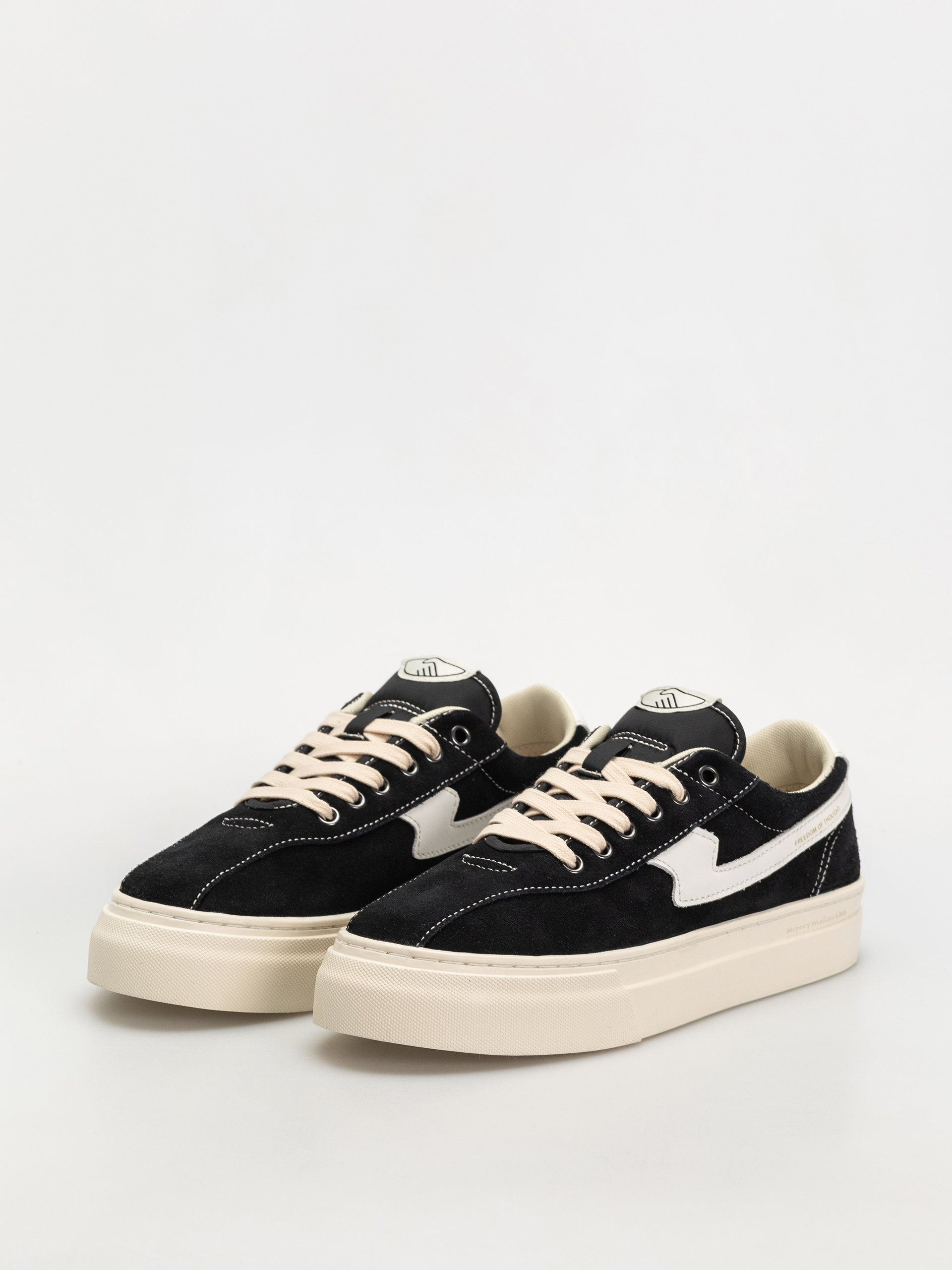 Topánky Stepney Workers Club Dellow S-Strike (suede black/white)