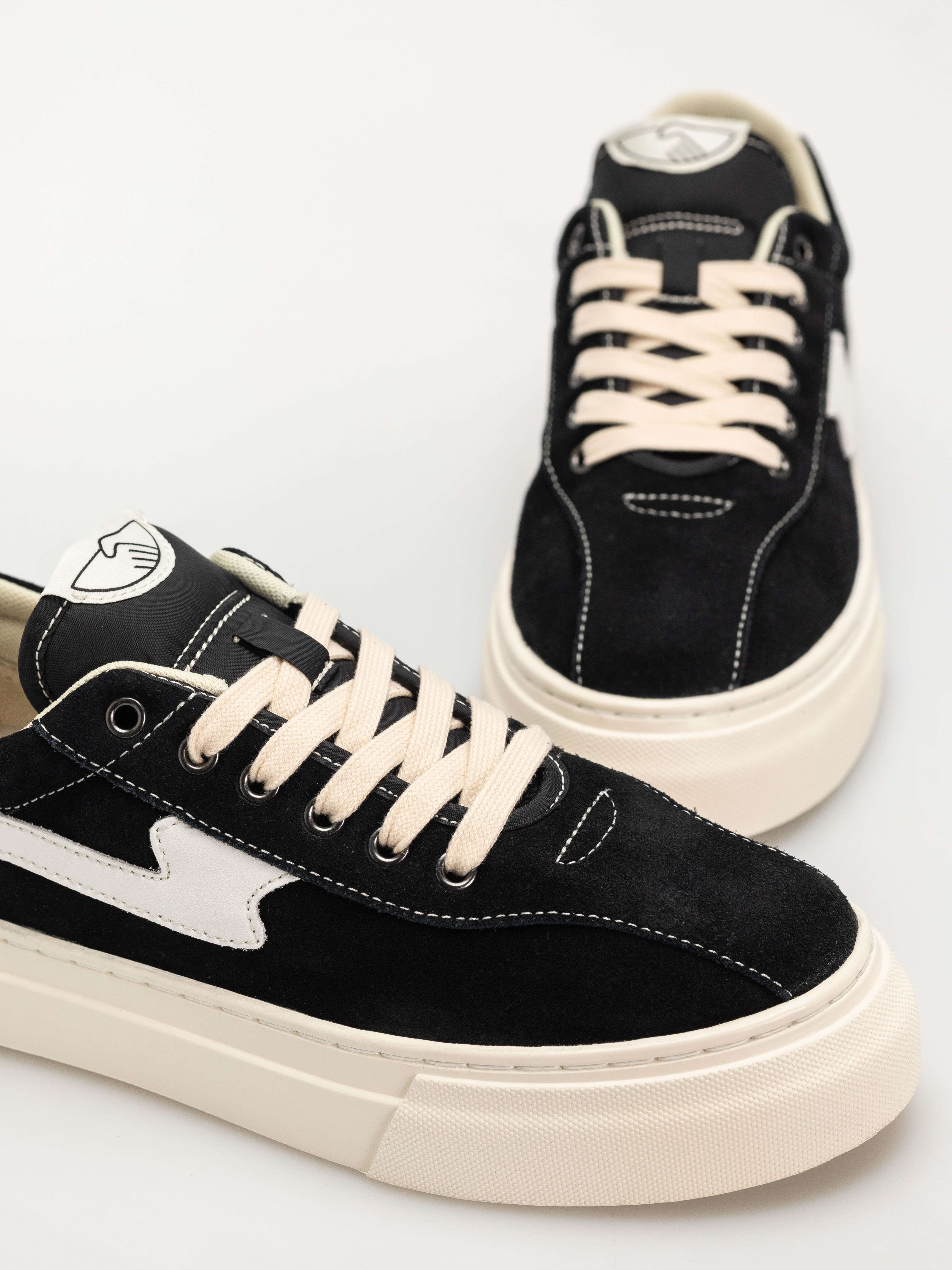 Topánky Stepney Workers Club Dellow S-Strike (suede black/white)