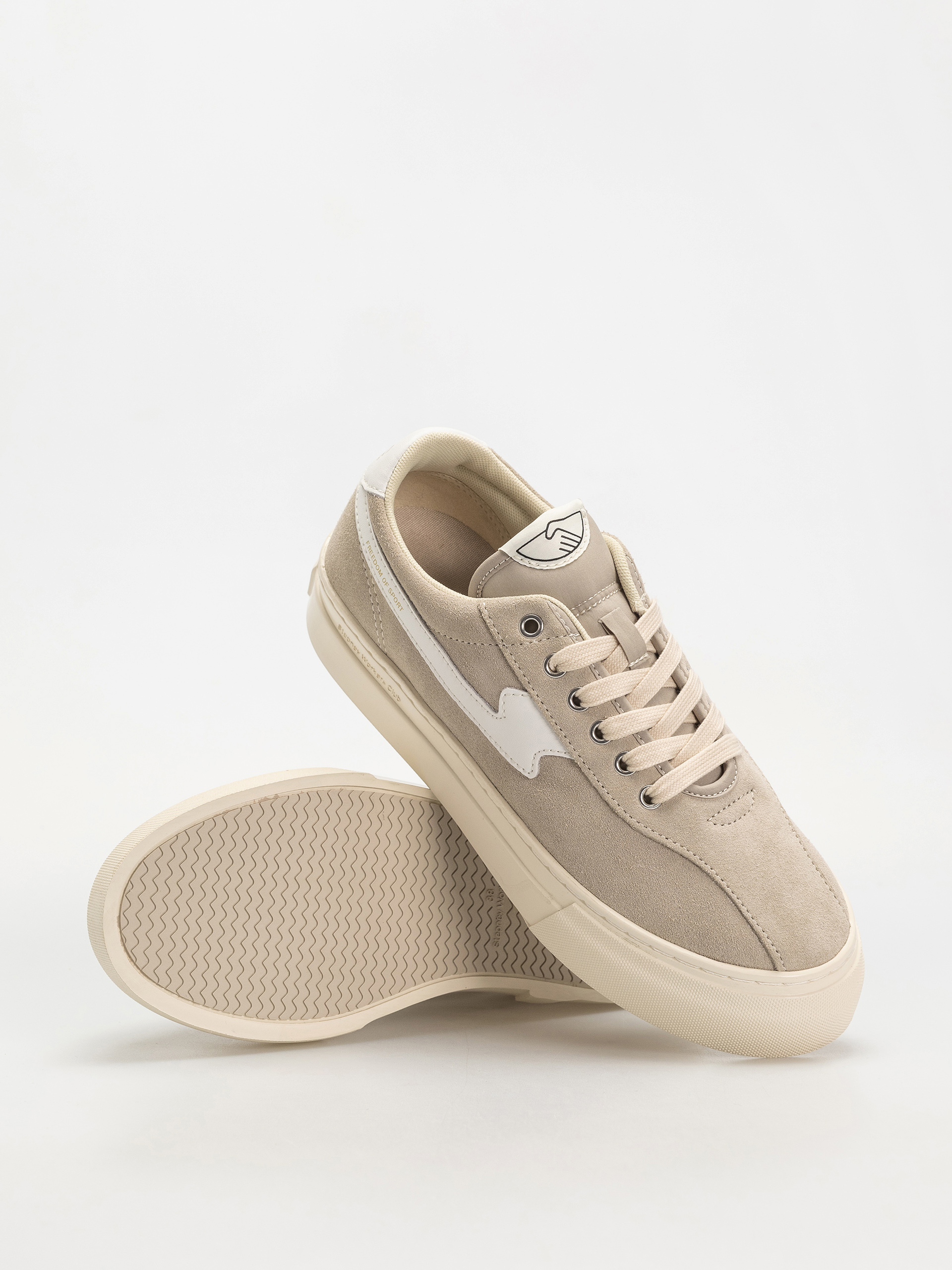 Topánky Stepney Workers Club Dellow S-Strike (suede lt grey/white)