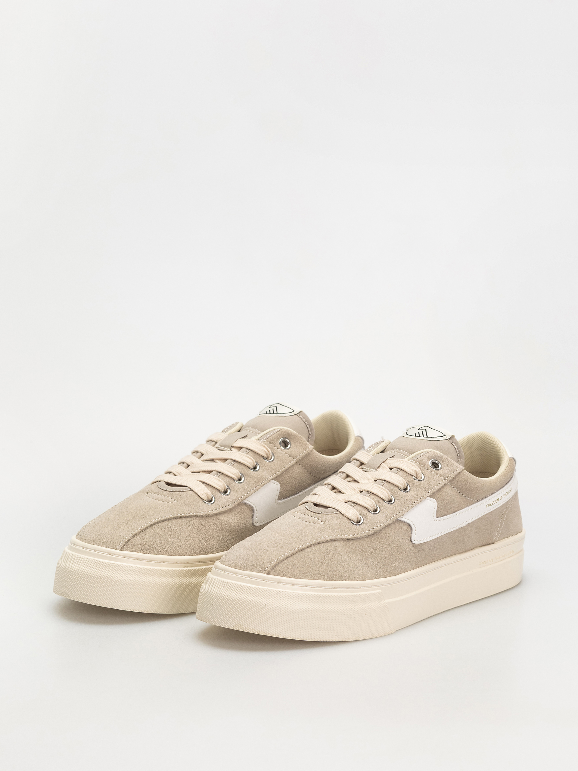 Topánky Stepney Workers Club Dellow S-Strike (suede lt grey/white)