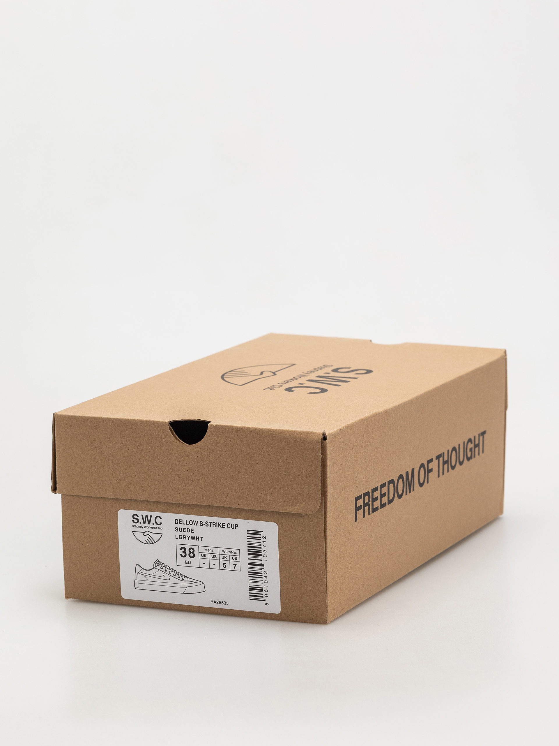 Topánky Stepney Workers Club Dellow S-Strike (suede lt grey/white)