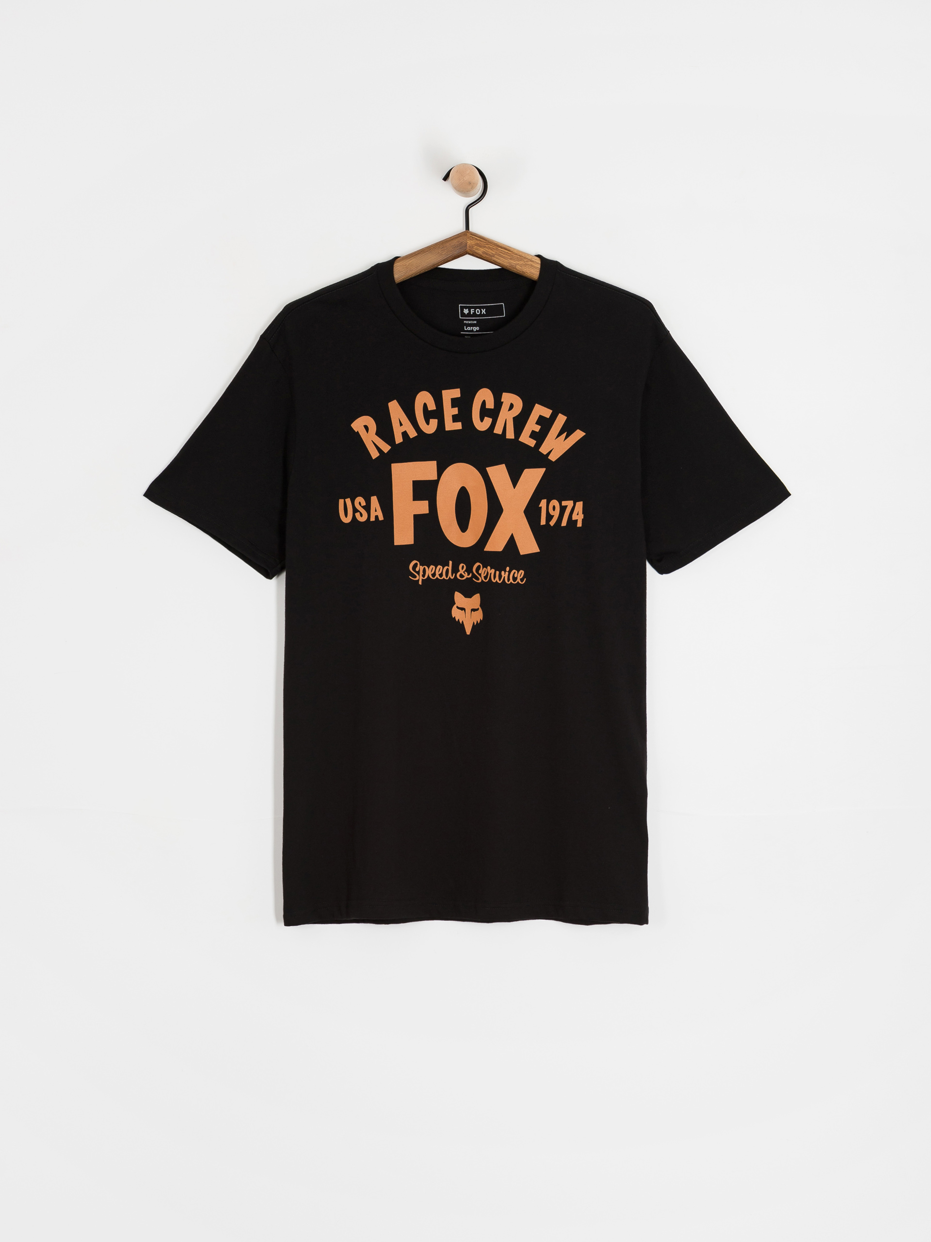Tričko Fox Slogan (black)