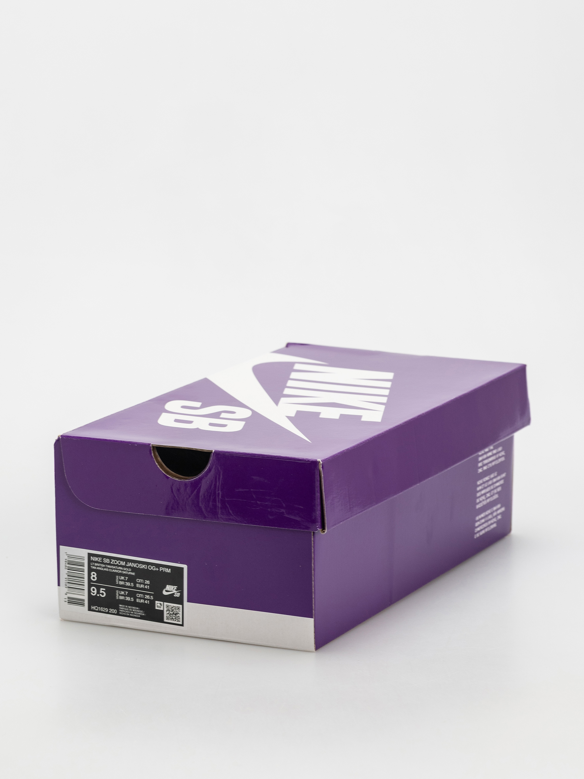 Topánky Nike SB Zoom Janoski Og+ Prm (lt british tan/saturn gold hemp black)