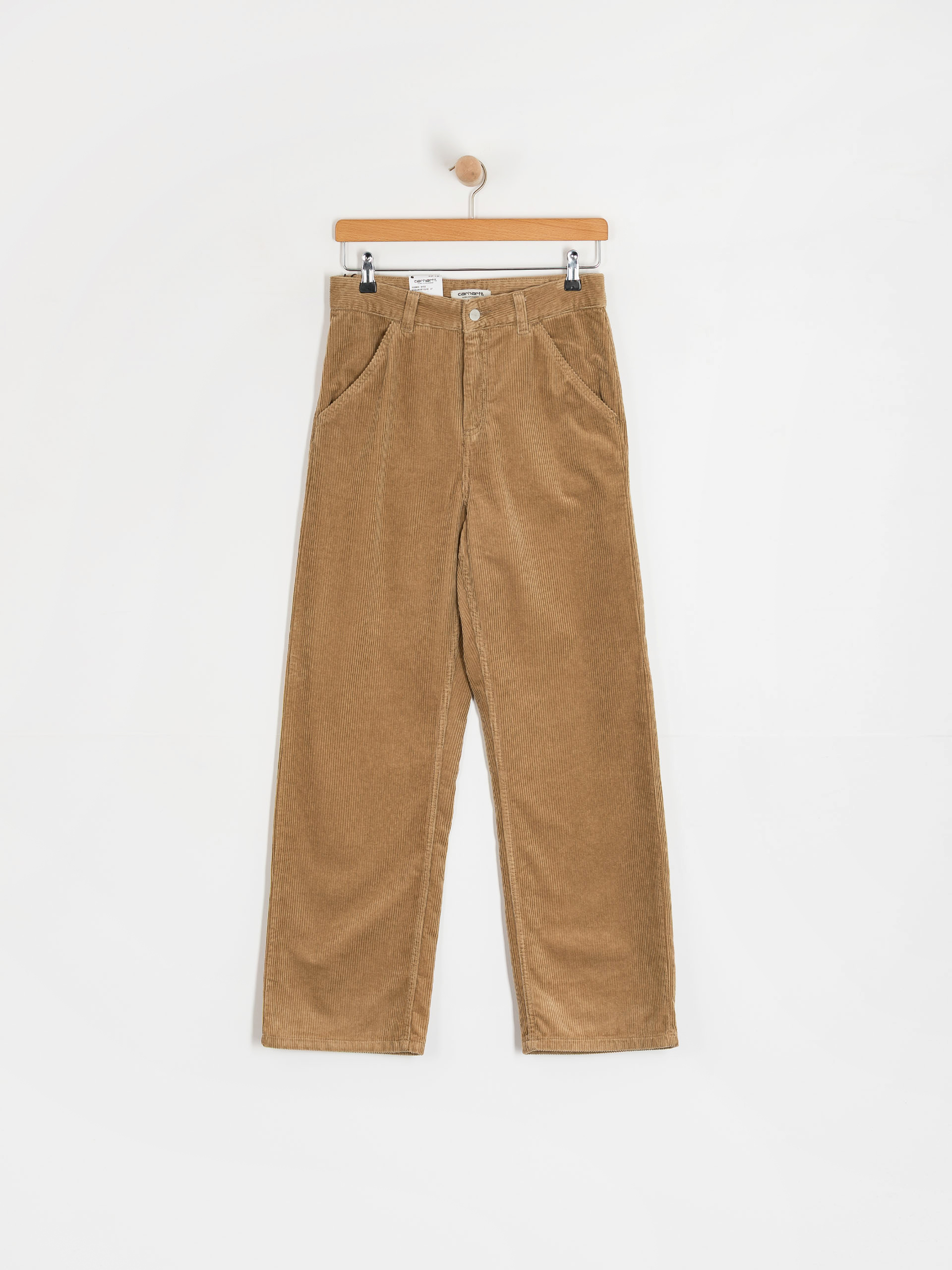 Nohavice Carhartt WIP Simple Wmn (leather/rinsed)