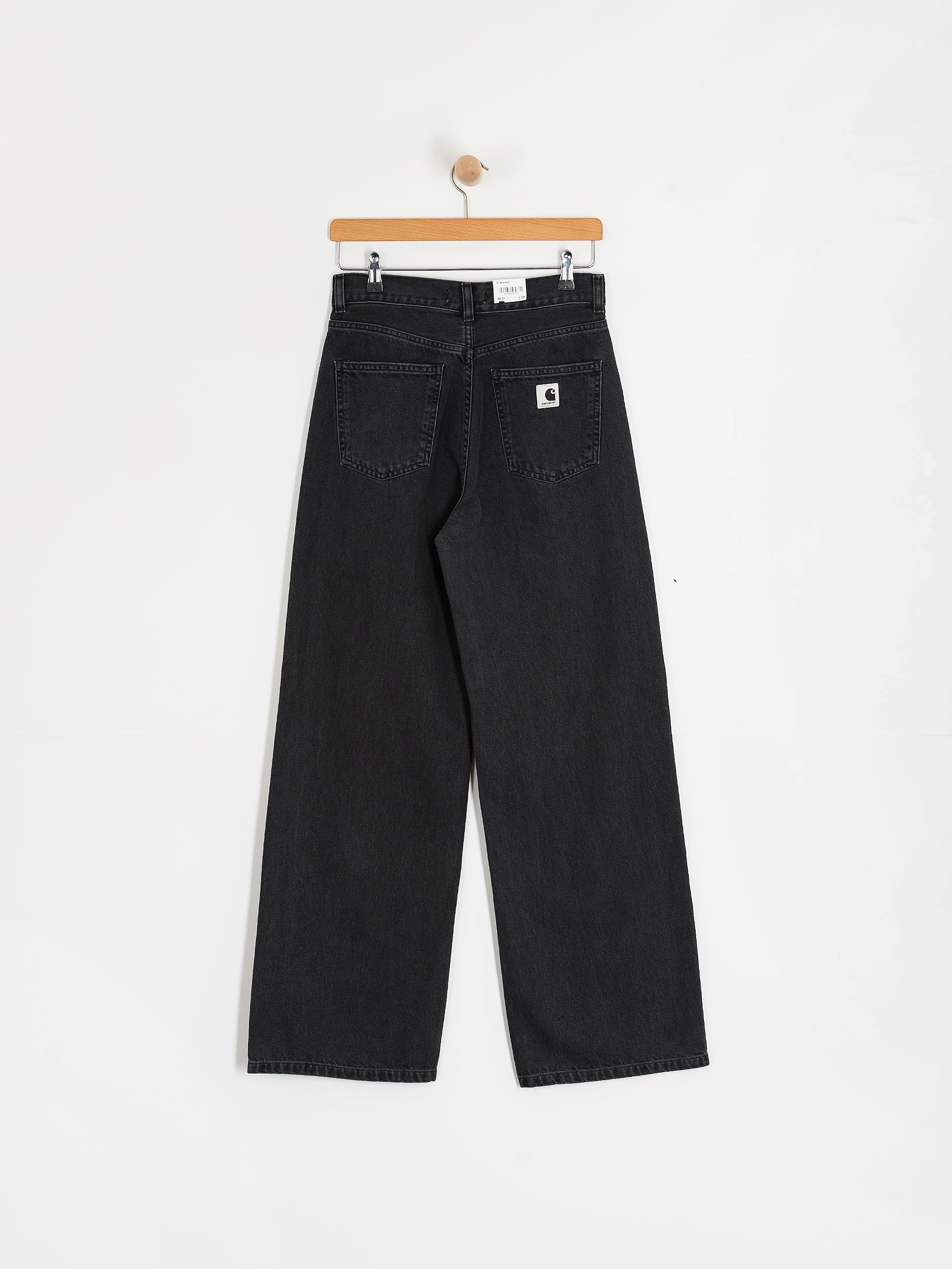 Nohavice Carhartt WIP Jane Wmn (black/heavy stone wash)