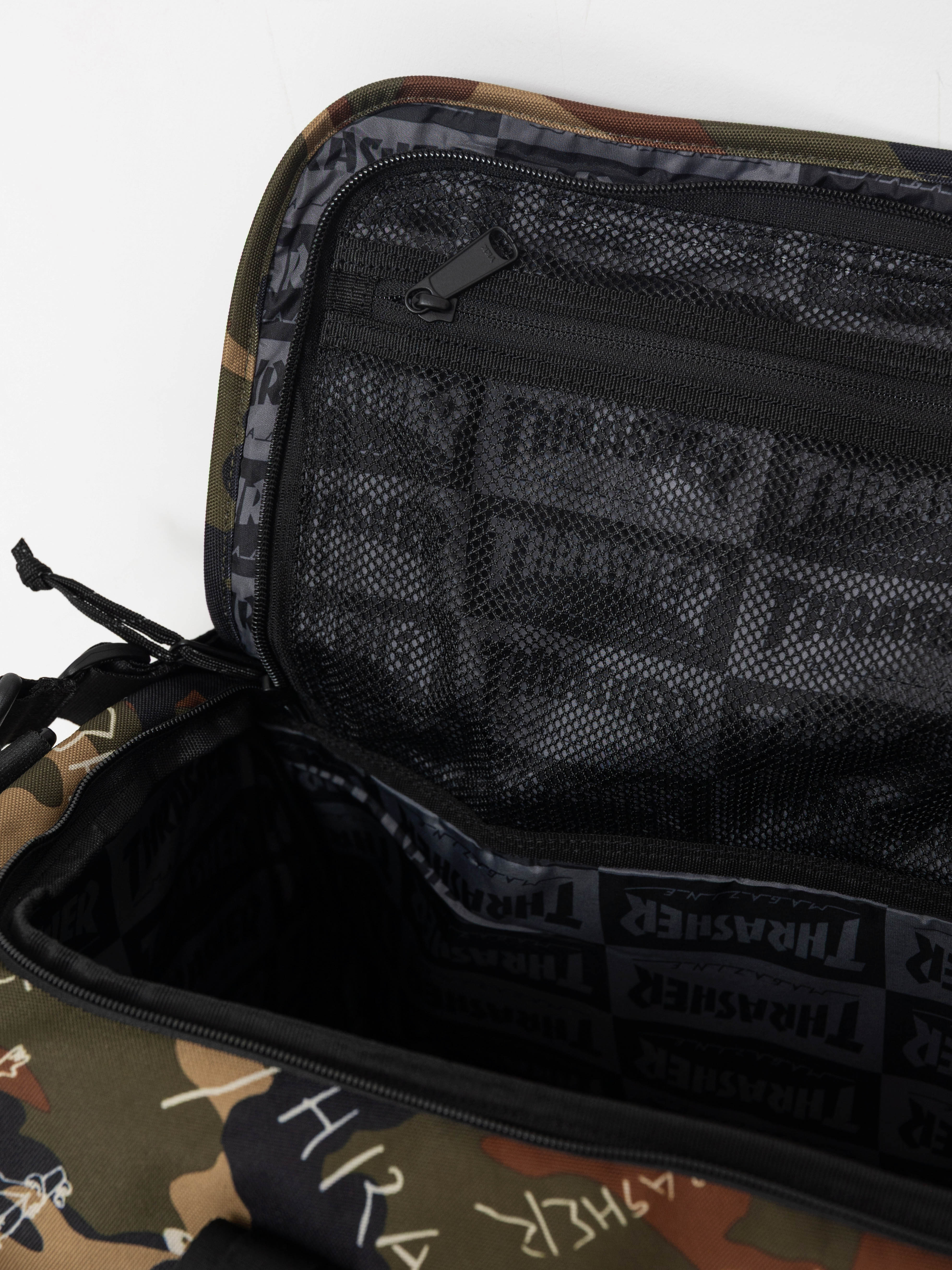 Taška Herschel Supply Co. X Thrasher Gonz Heritage Skate Duffle (woodland camo)