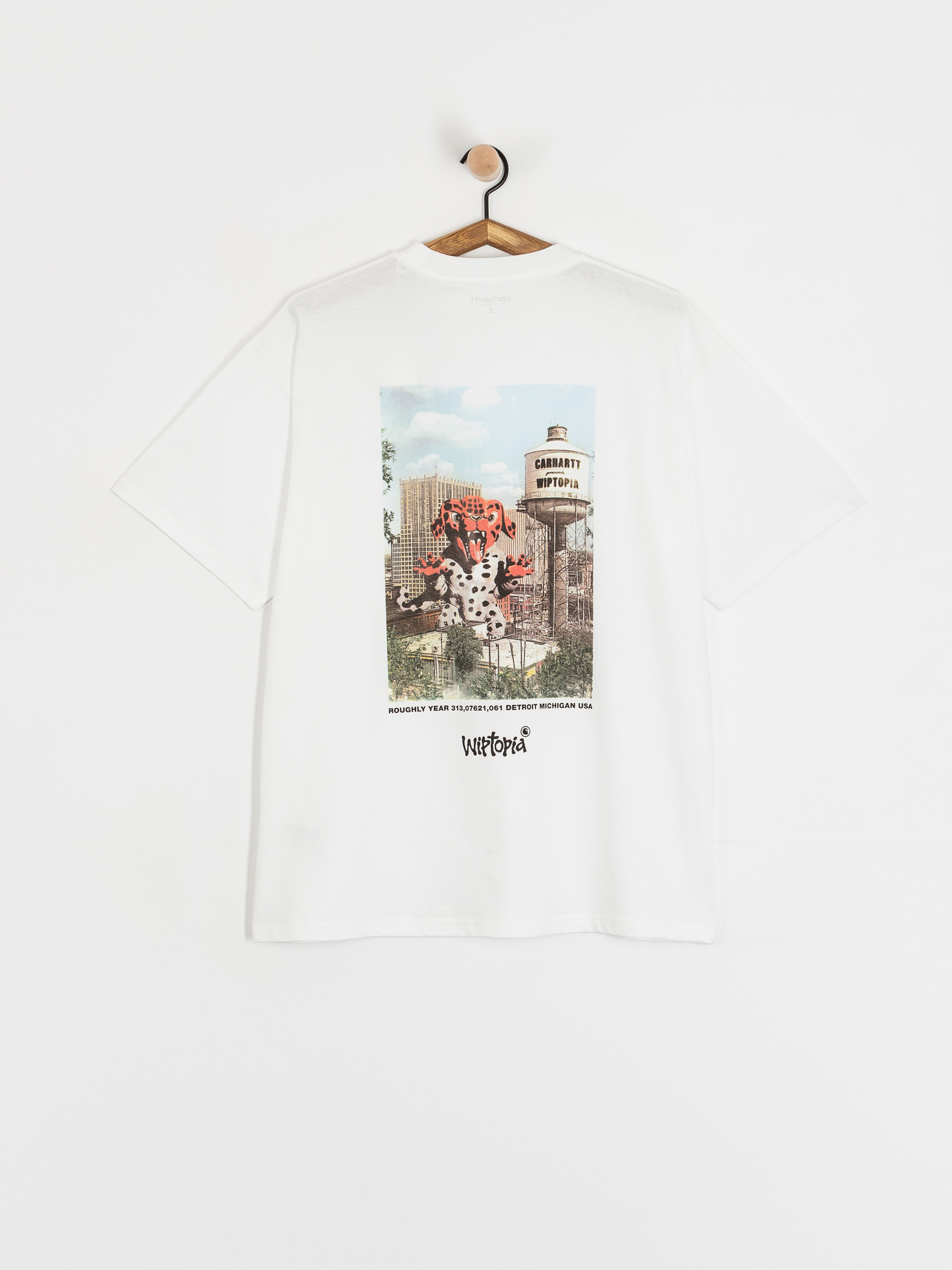 Tričko Carhartt WIP Wiptopia (white)