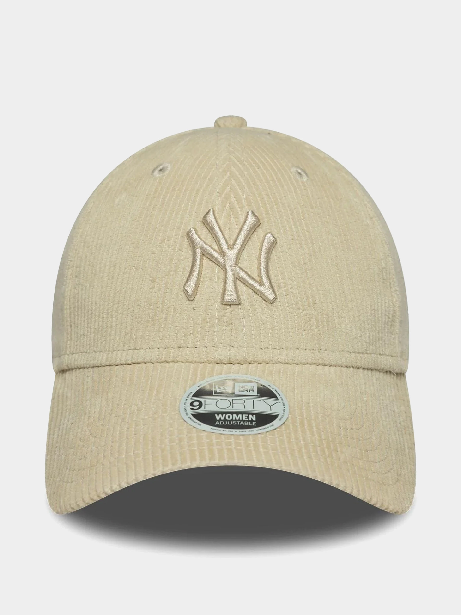 Šiltovka New Era Cord 9Forty New York Yankees Wmn (stone)
