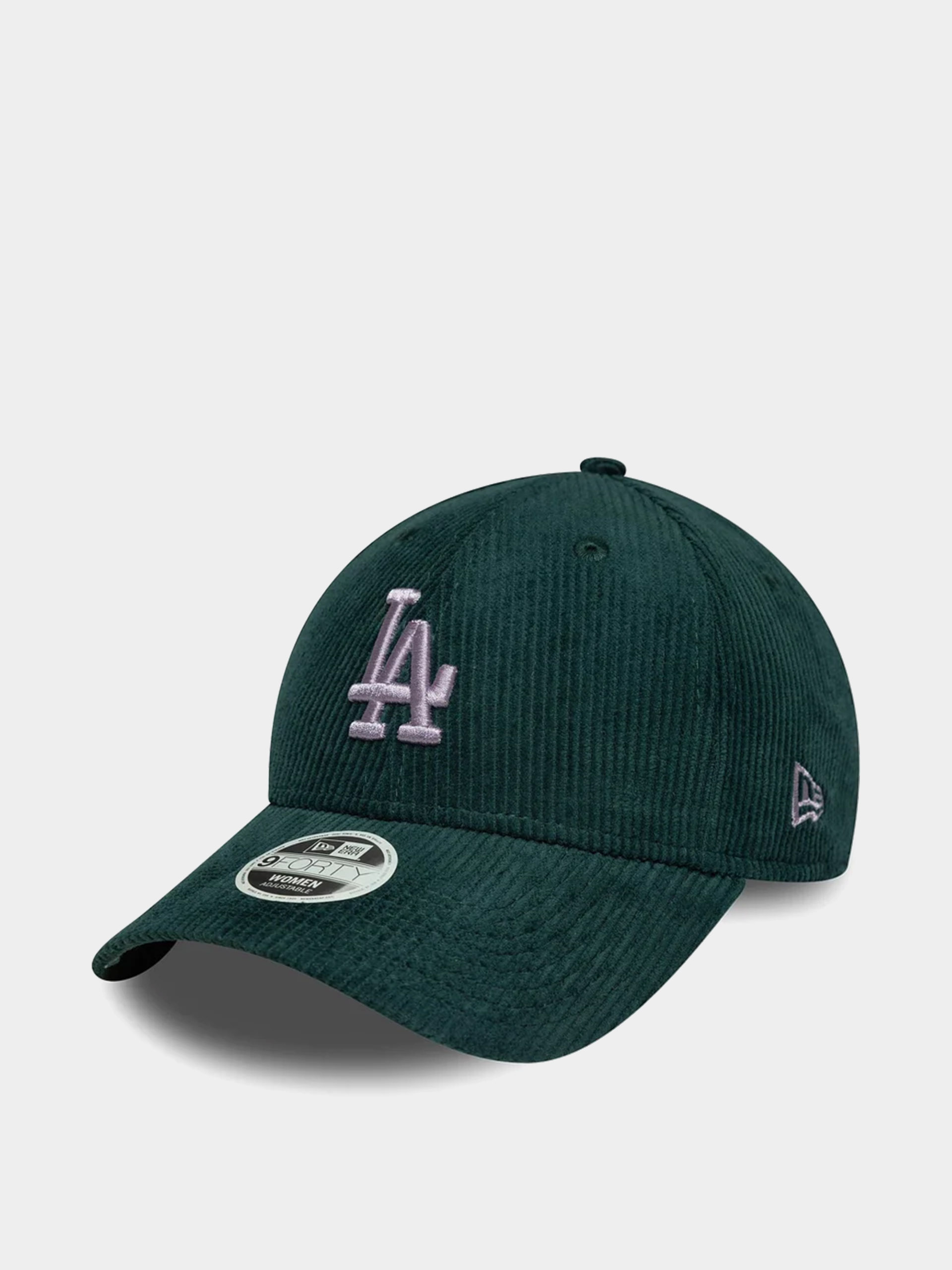 Šiltovka New Era Cord 9Forty Los Angeles Dodgers Wmn (dark green)