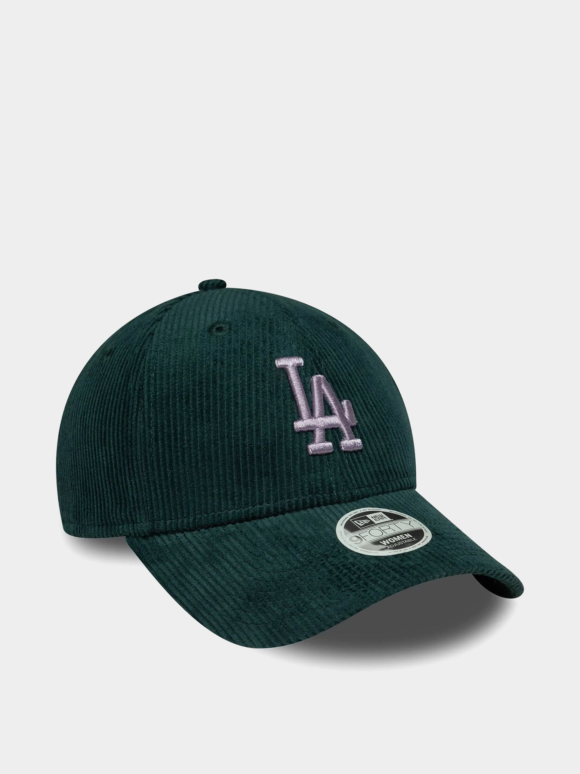 Šiltovka New Era Cord 9Forty Los Angeles Dodgers Wmn (dark green)