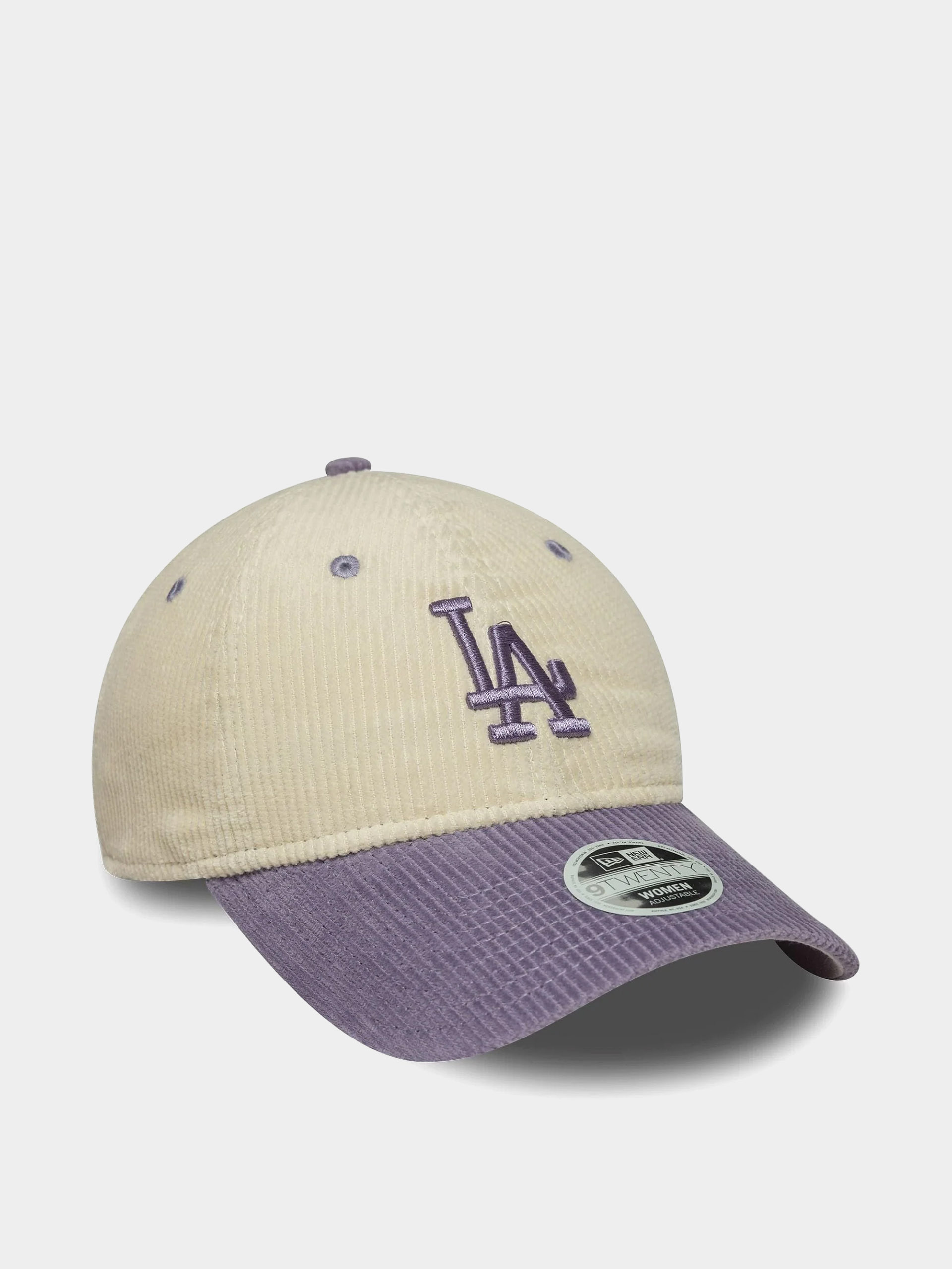 Šiltovka New Era Block Cord 9Twenty Los Angeles Dodgers Wmn (light cream/violet)