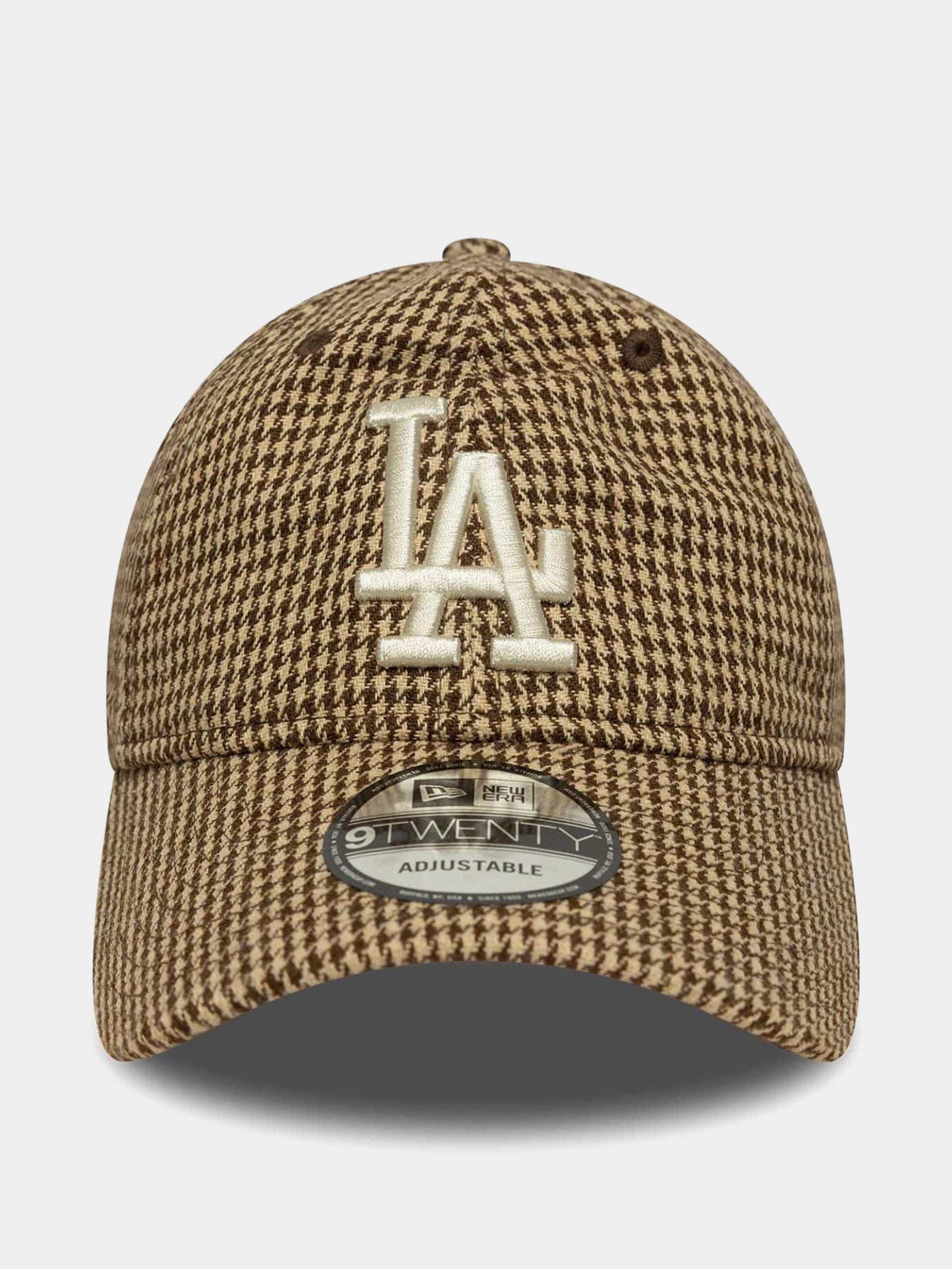 Šiltovka New Era Houndstooth 9Twenty Los Angeles Dodgers (brown)