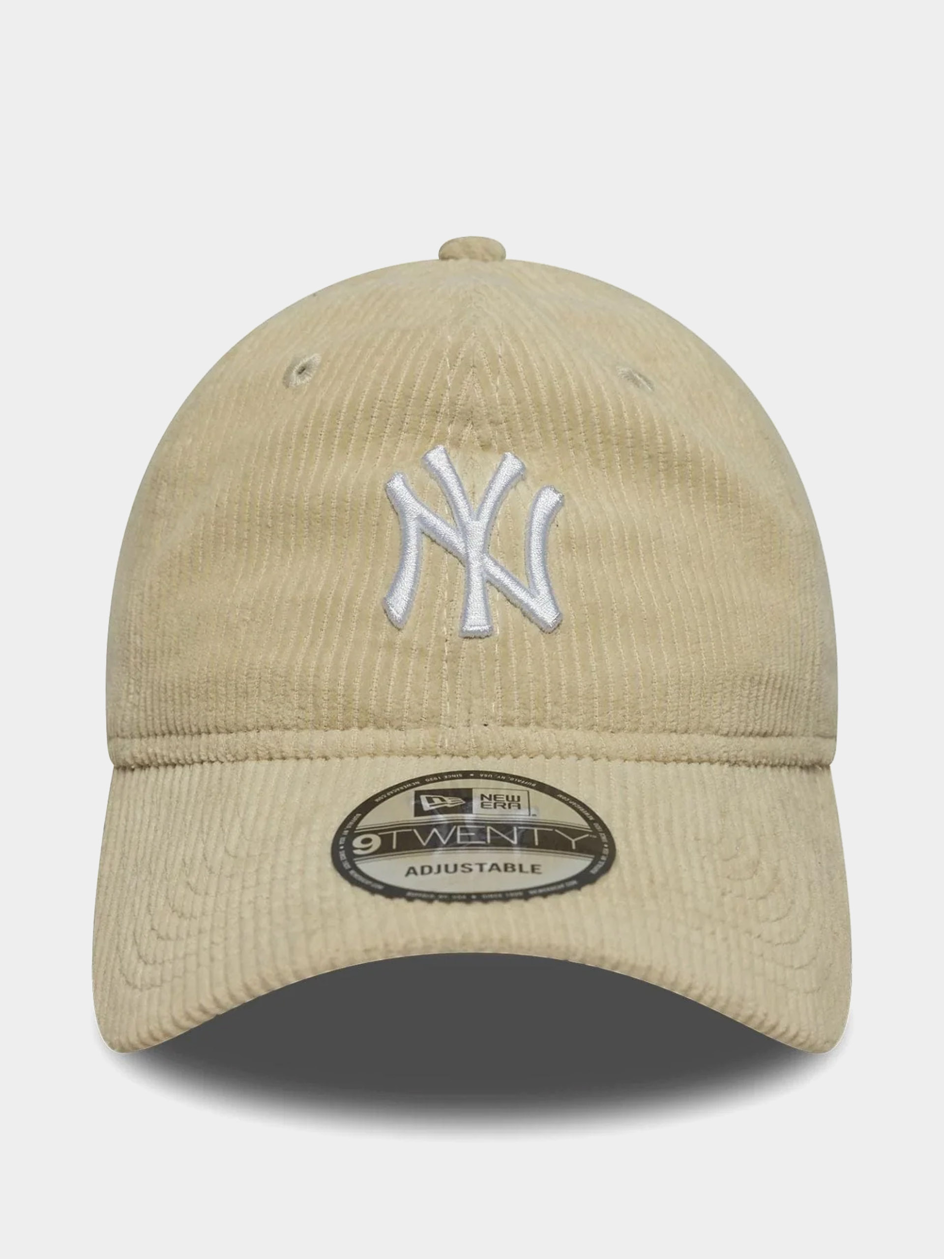 Šiltovka New Era Cord 9Twenty New York Yankees (stone)