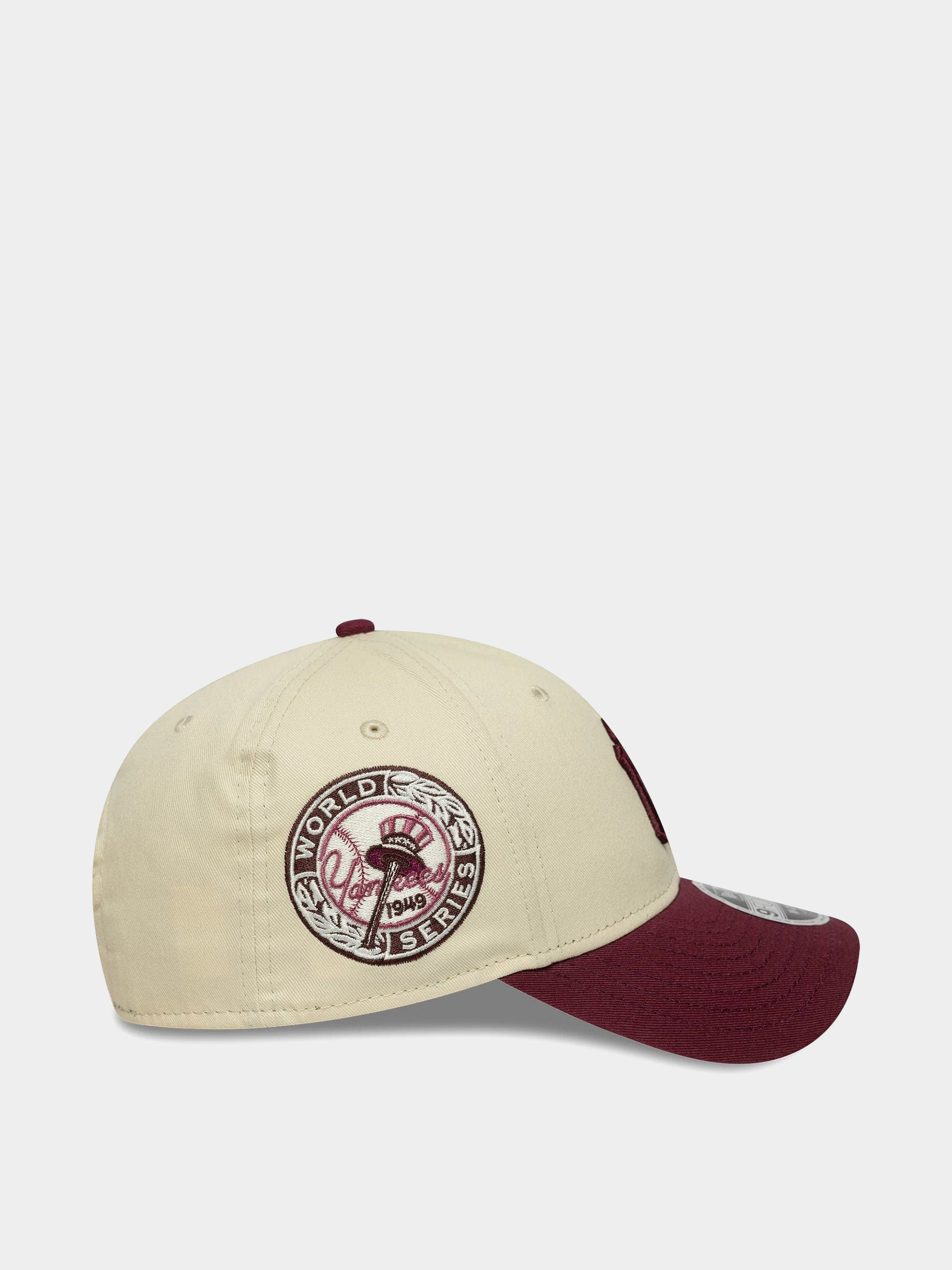 Šiltovka New Era Ws Patch 9Forty Mc New York Yankees (light cream/burgundy)
