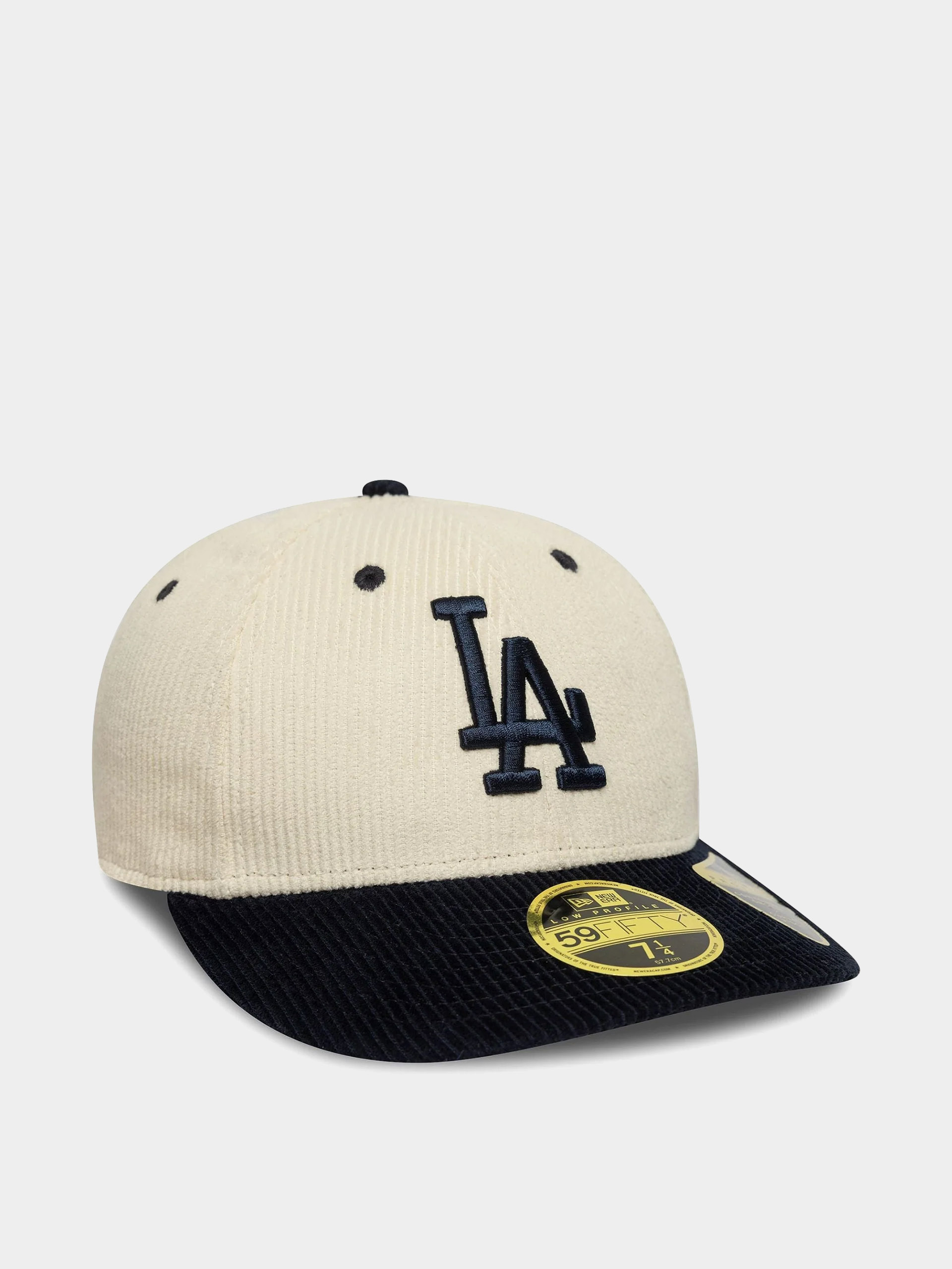 Šiltovka New Era Mlb Cord 59Fifty Lp Los Angeles Dodgers (light cream/navy)