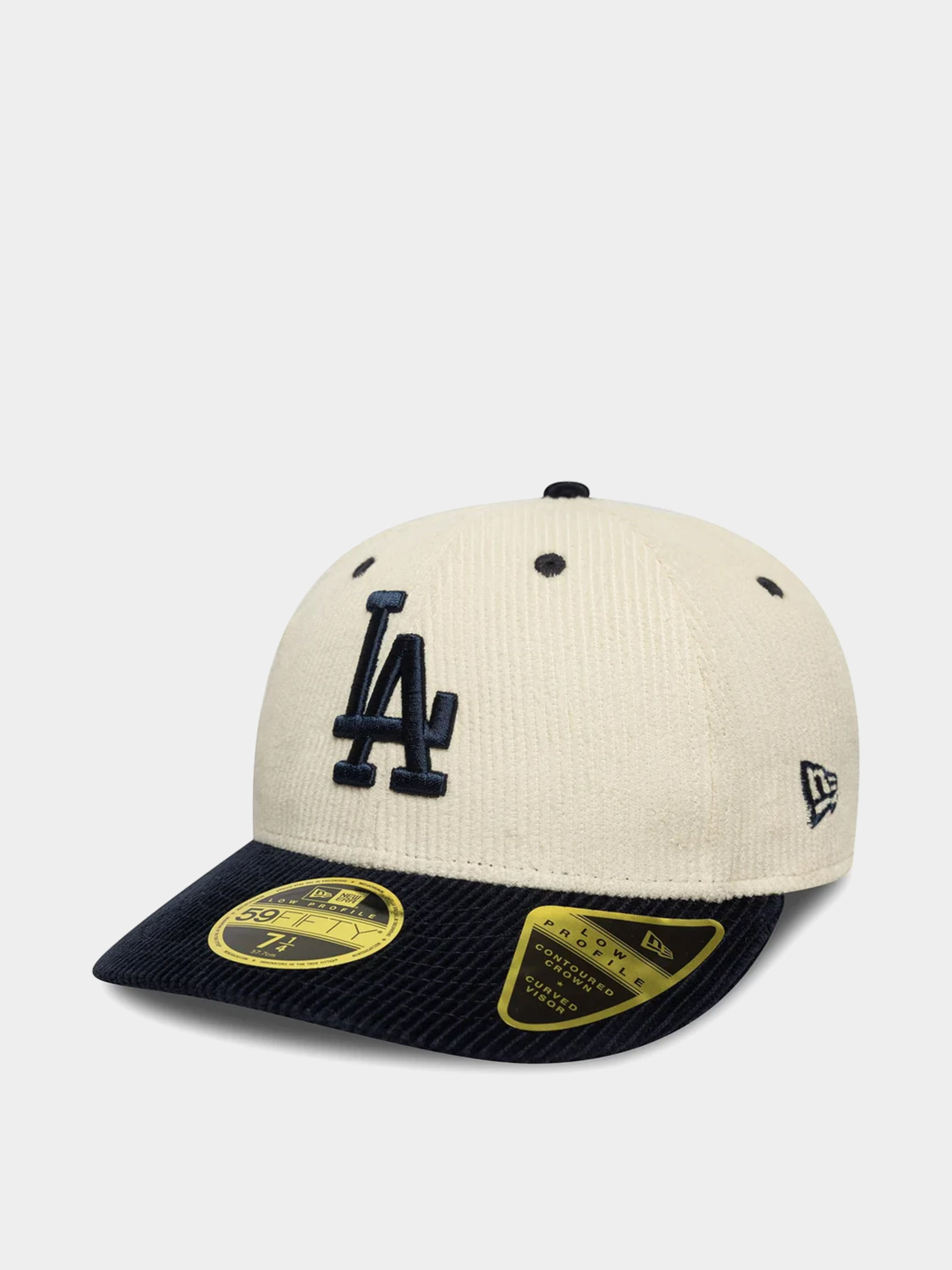 Šiltovka New Era Mlb Cord 59Fifty Lp Los Angeles Dodgers (light cream/navy)