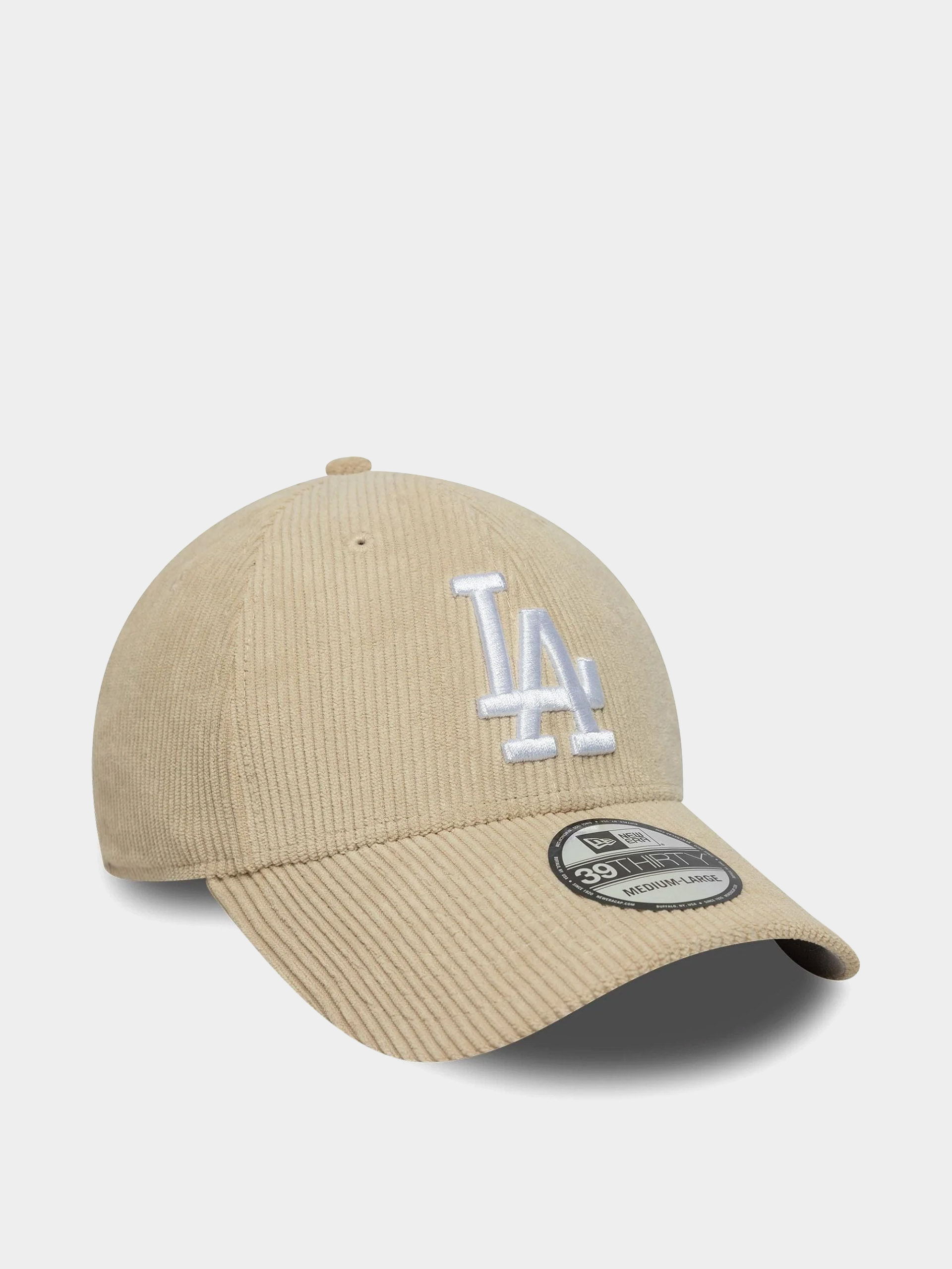 Šiltovka New Era Cord 39Thirty Los Angeles Dodgers (light cream)
