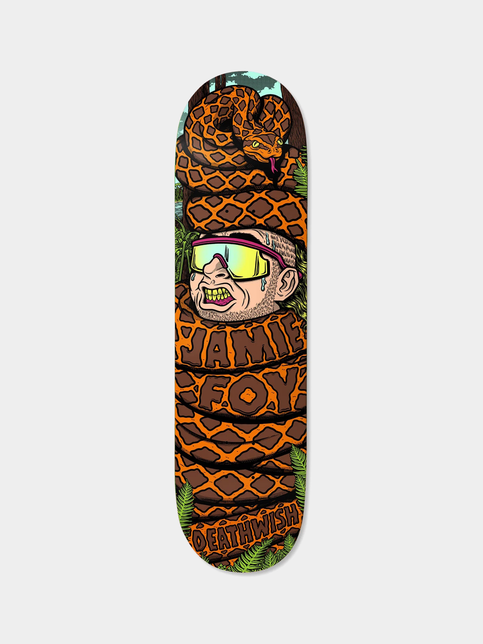 Doska Deathwish Caught Up (brown/orange)