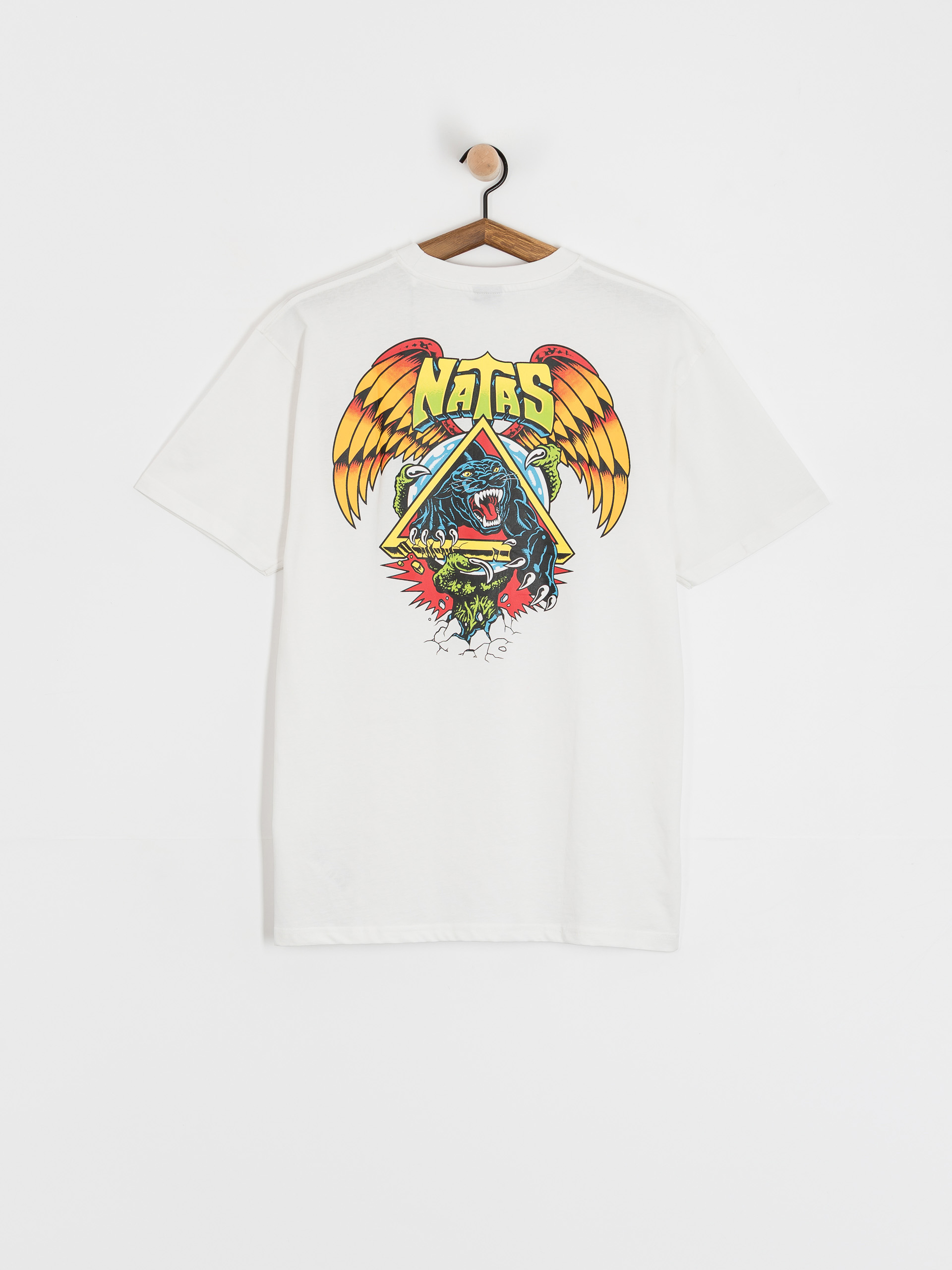 Tričko Santa Cruz Natas S.C. Panther (white)