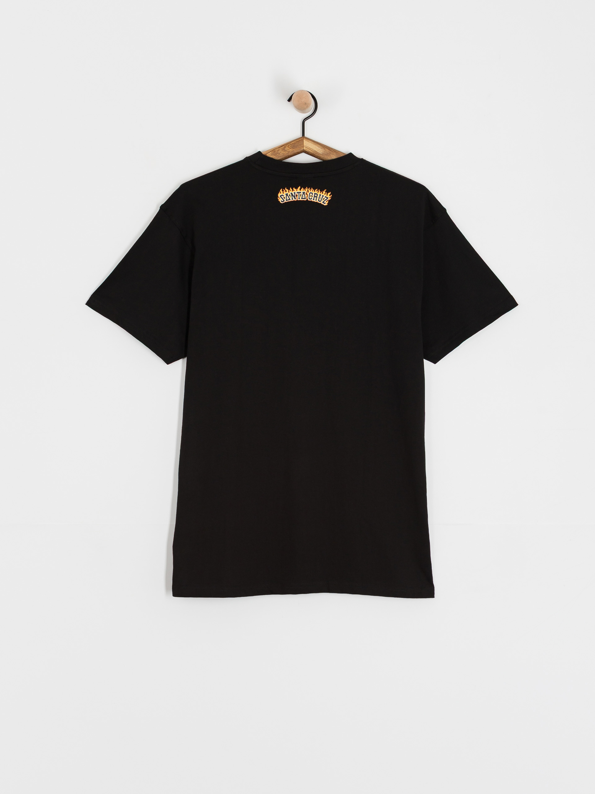 Tričko Santa Cruz Burnt Bone Hand (black)