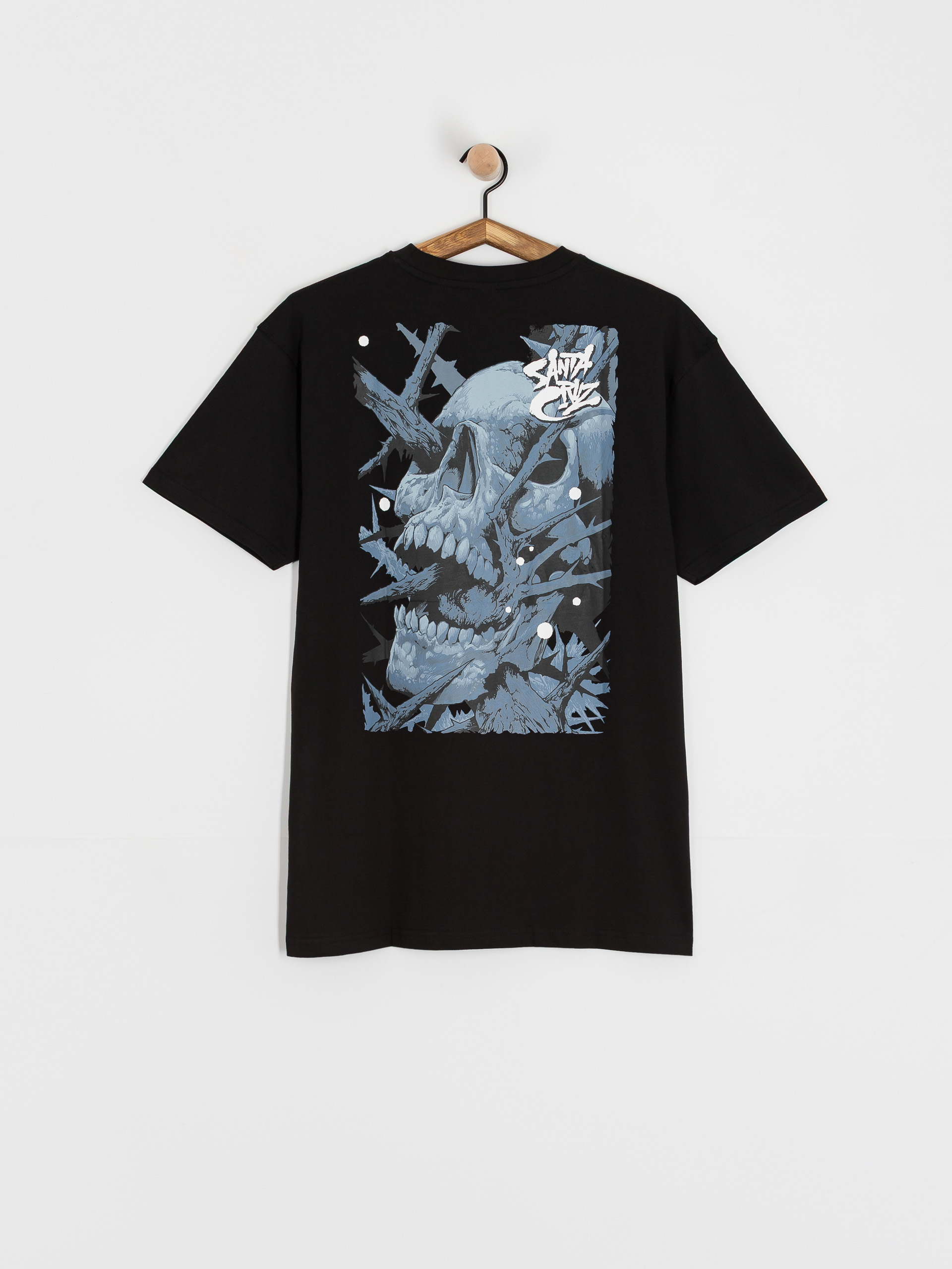 Tričko Santa Cruz Pace Deathtrap (black)