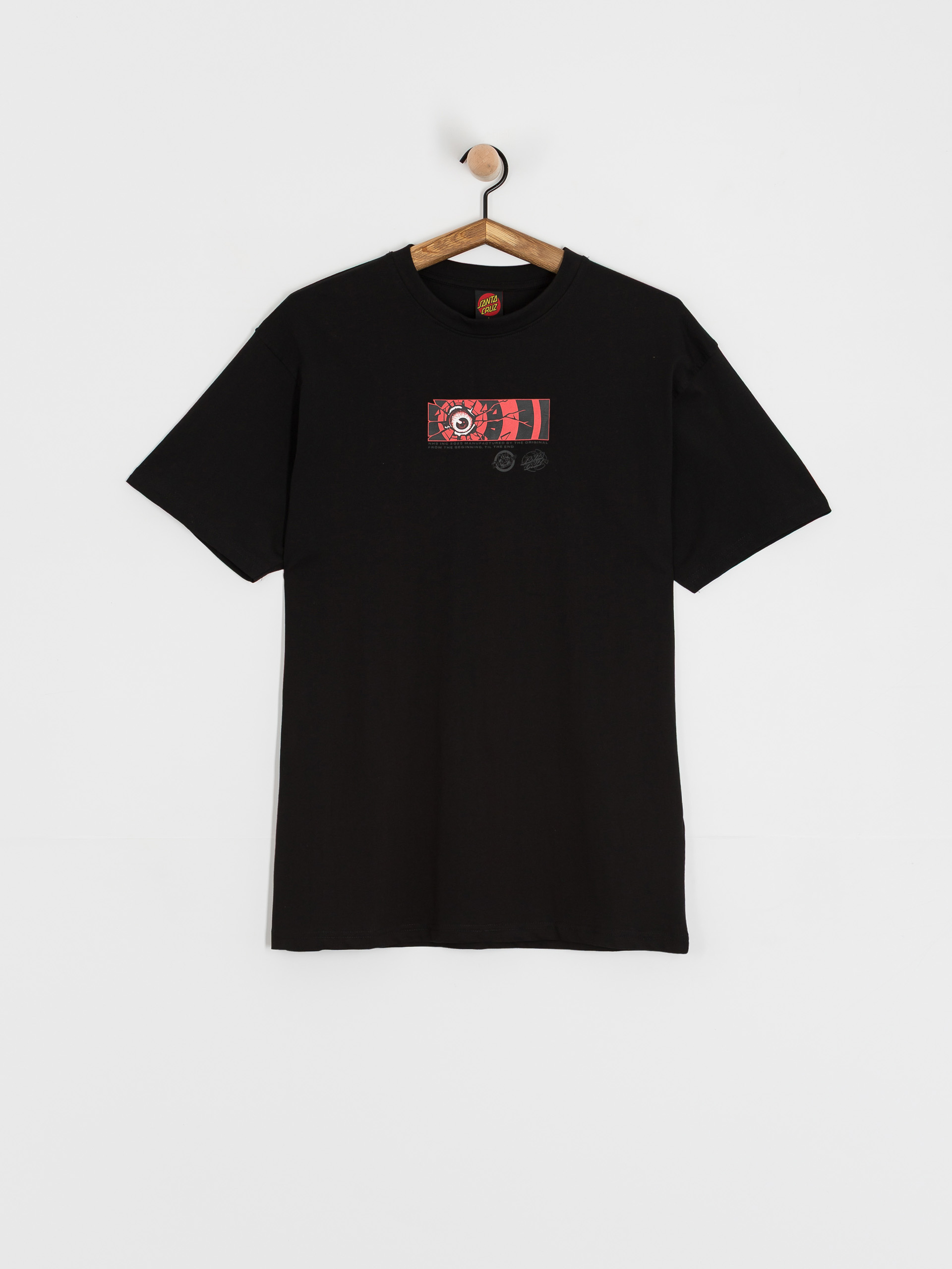 Tričko Santa Cruz Roskopp Dissect Strip (black)