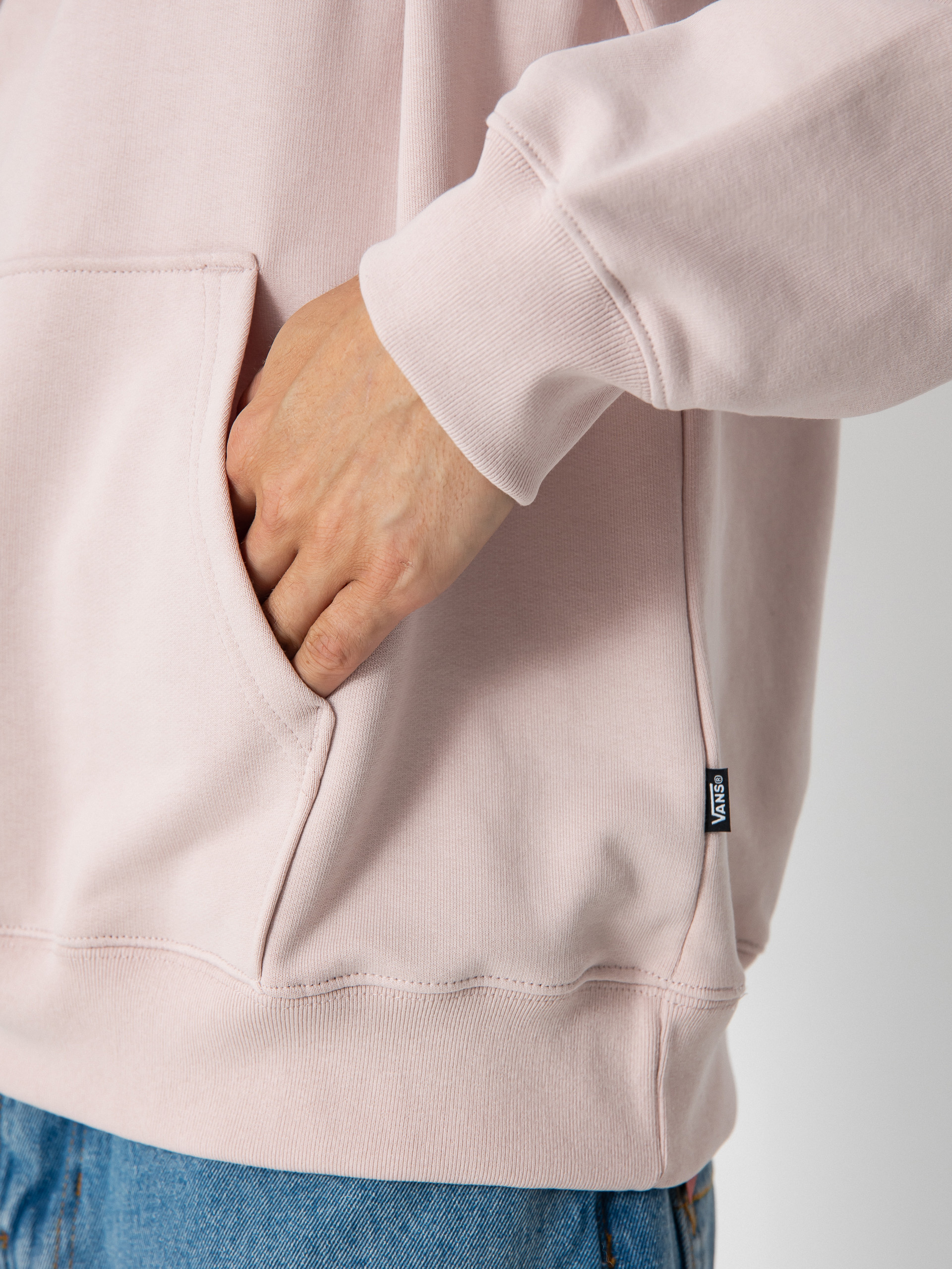 Mikina s kapucňou Vans Salton Loose Ft HD (mountain essentials sepia rose)