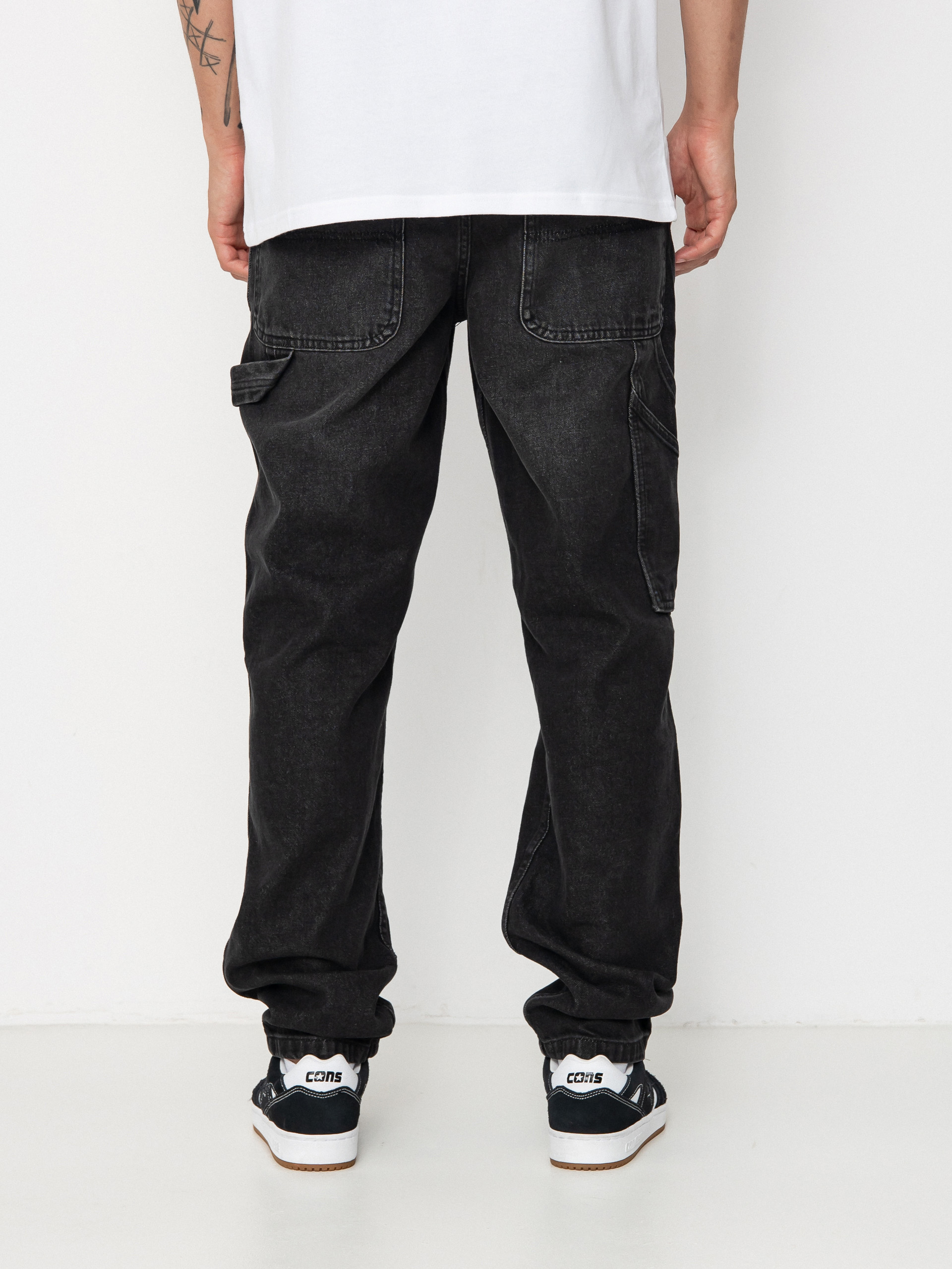 Nohavice Dickies Garyville (black wash faded)