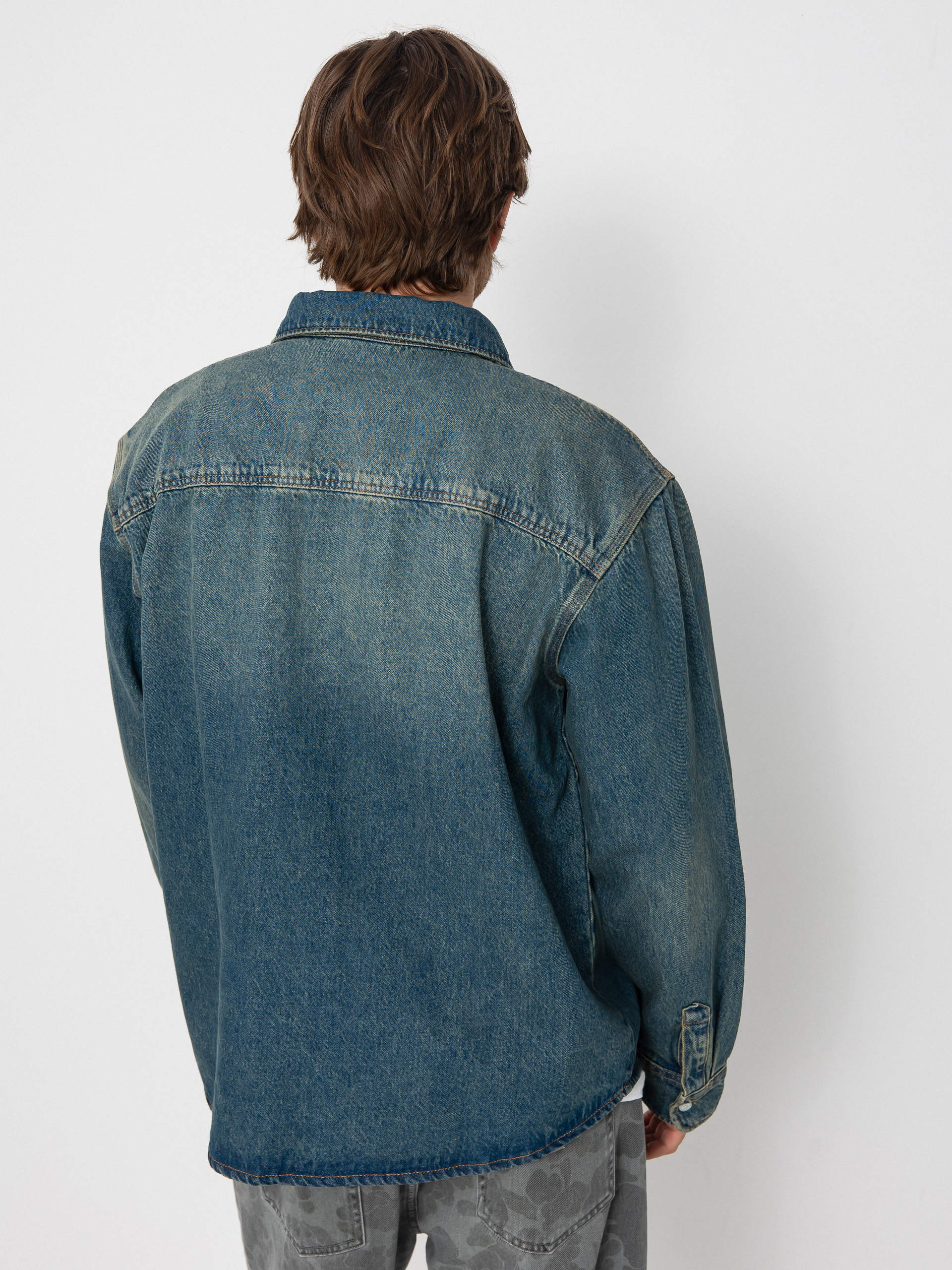 Košeľa Dickies Mechanic (khaki tinted blue)