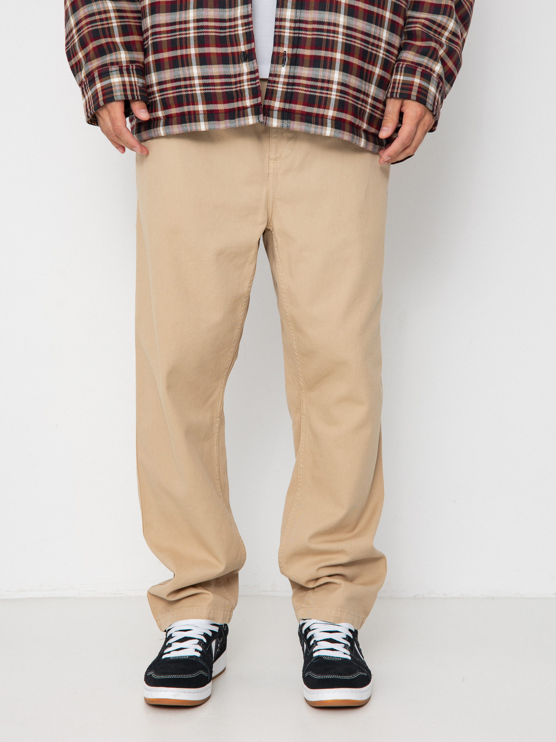 Nohavice Carhartt WIP Flint (wall/garment dyed)