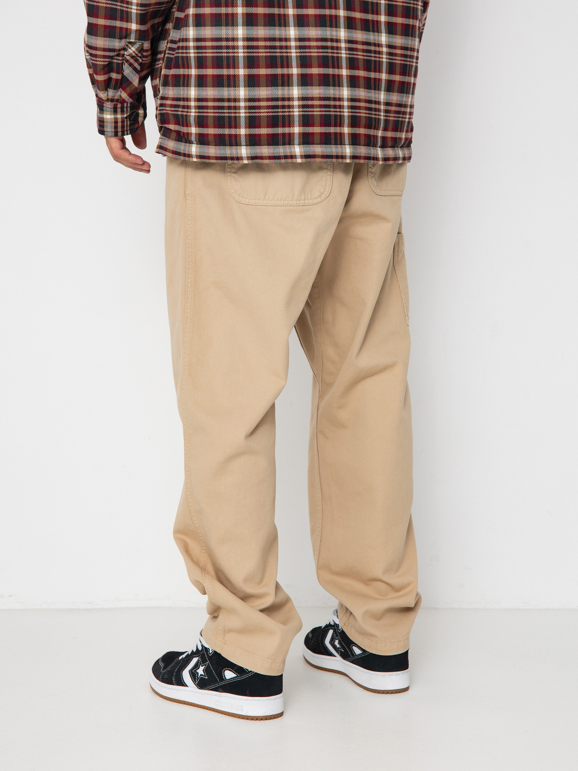 Nohavice Carhartt WIP Flint (wall/garment dyed)