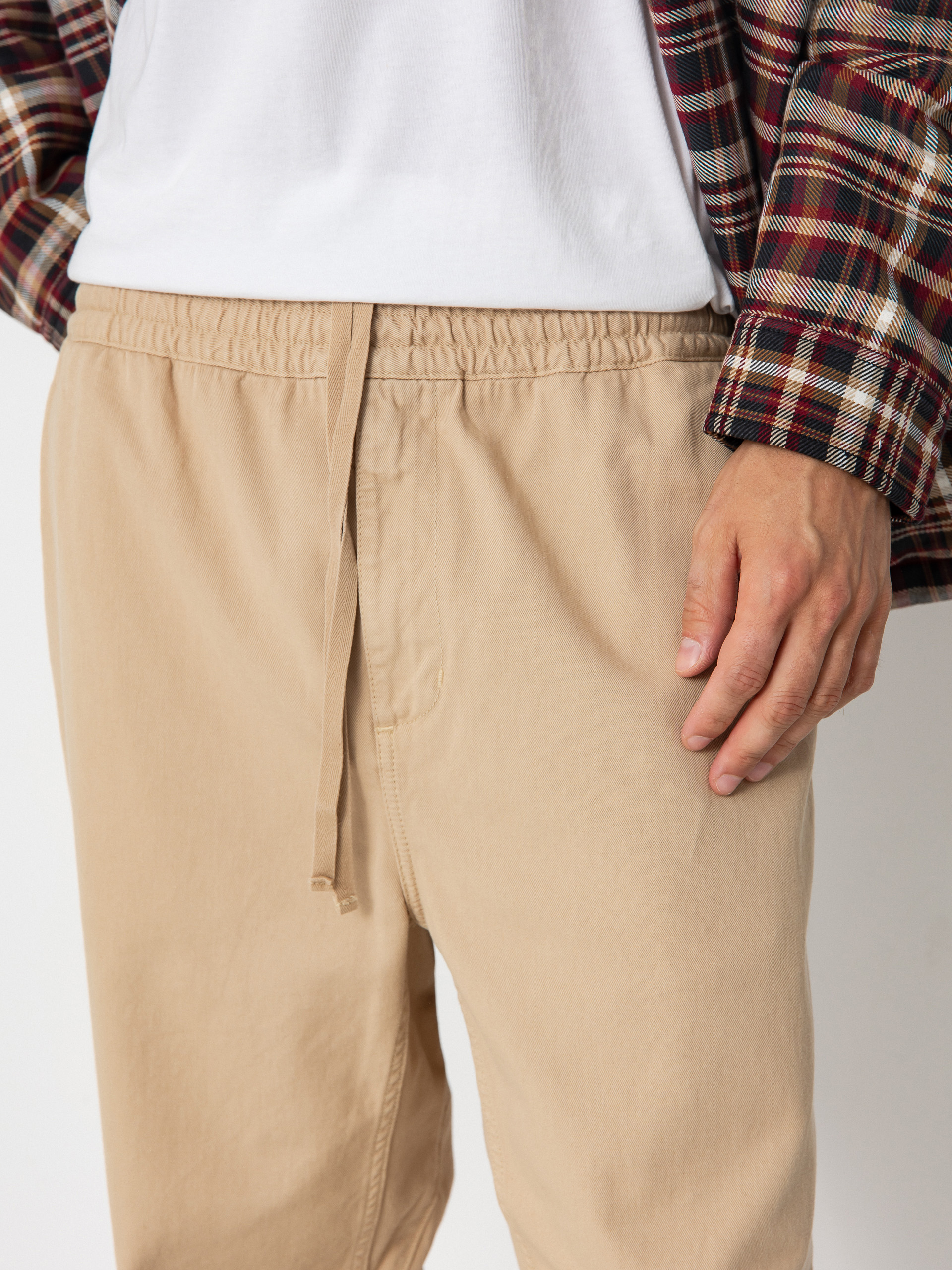 Nohavice Carhartt WIP Flint (wall/garment dyed)