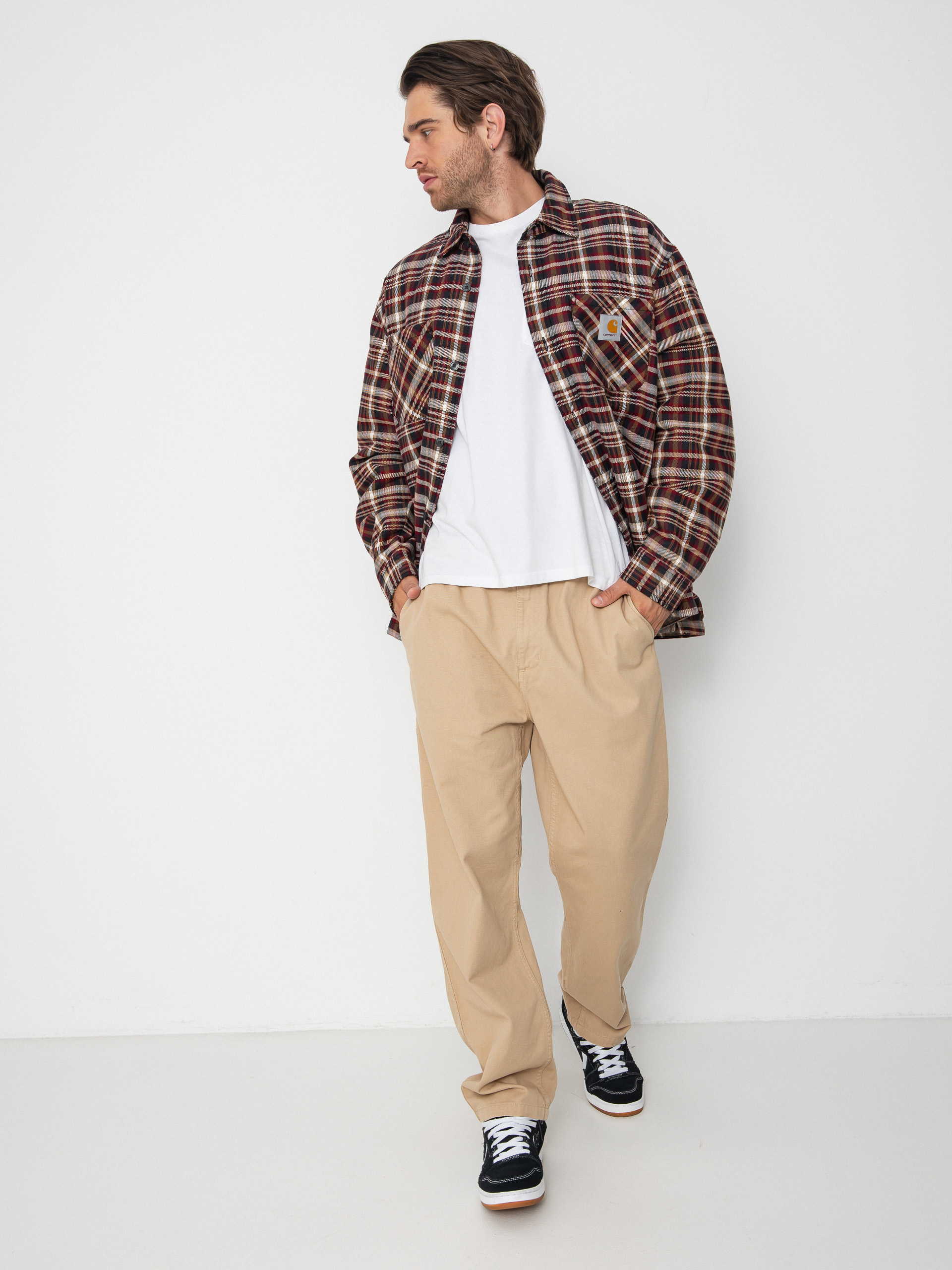 Bunda Carhartt WIP Cronyn (cronyn check/black)