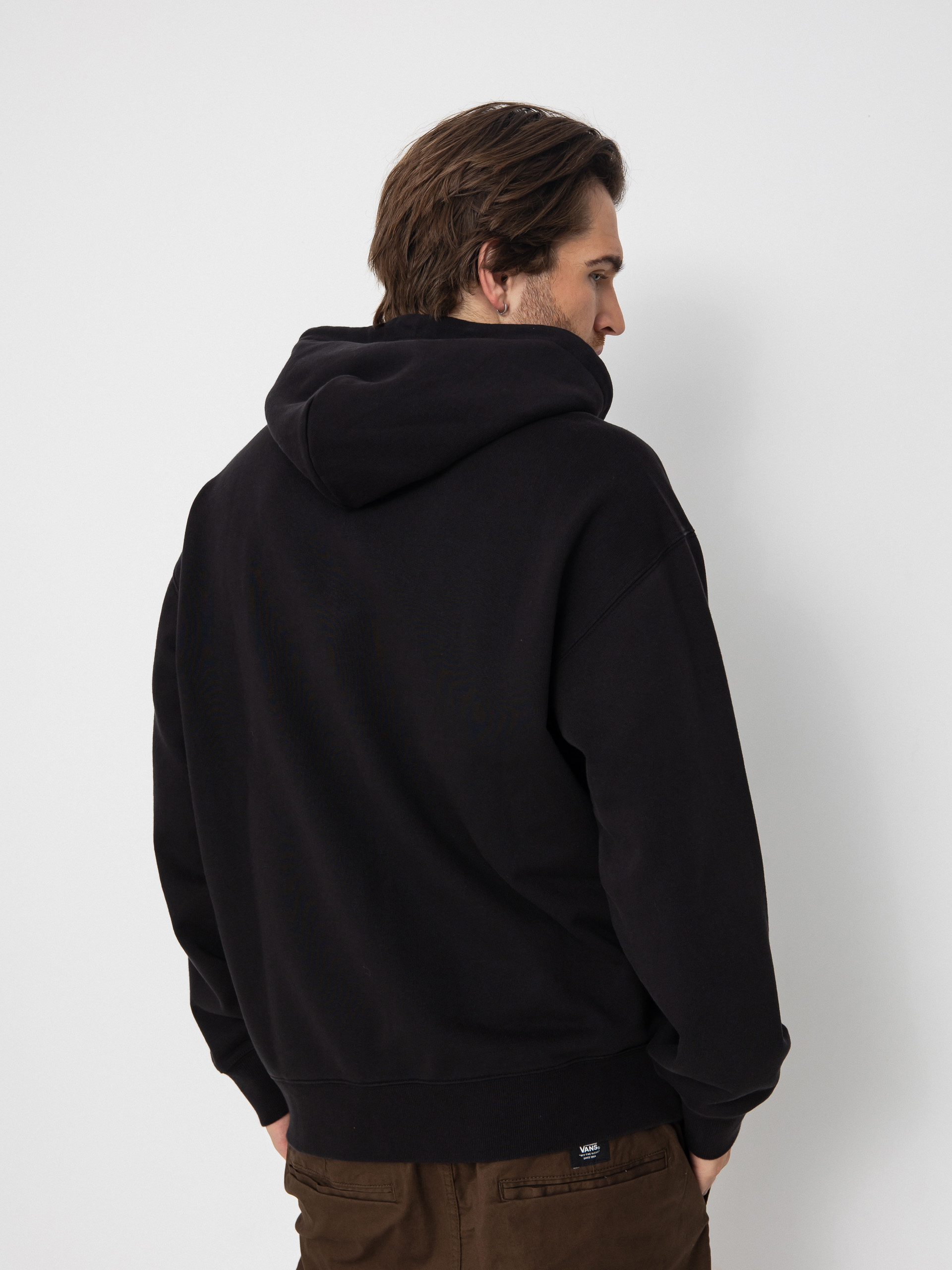 Mikina s kapucňou Carhartt WIP Mini Wip ZHD (black/stone washed)