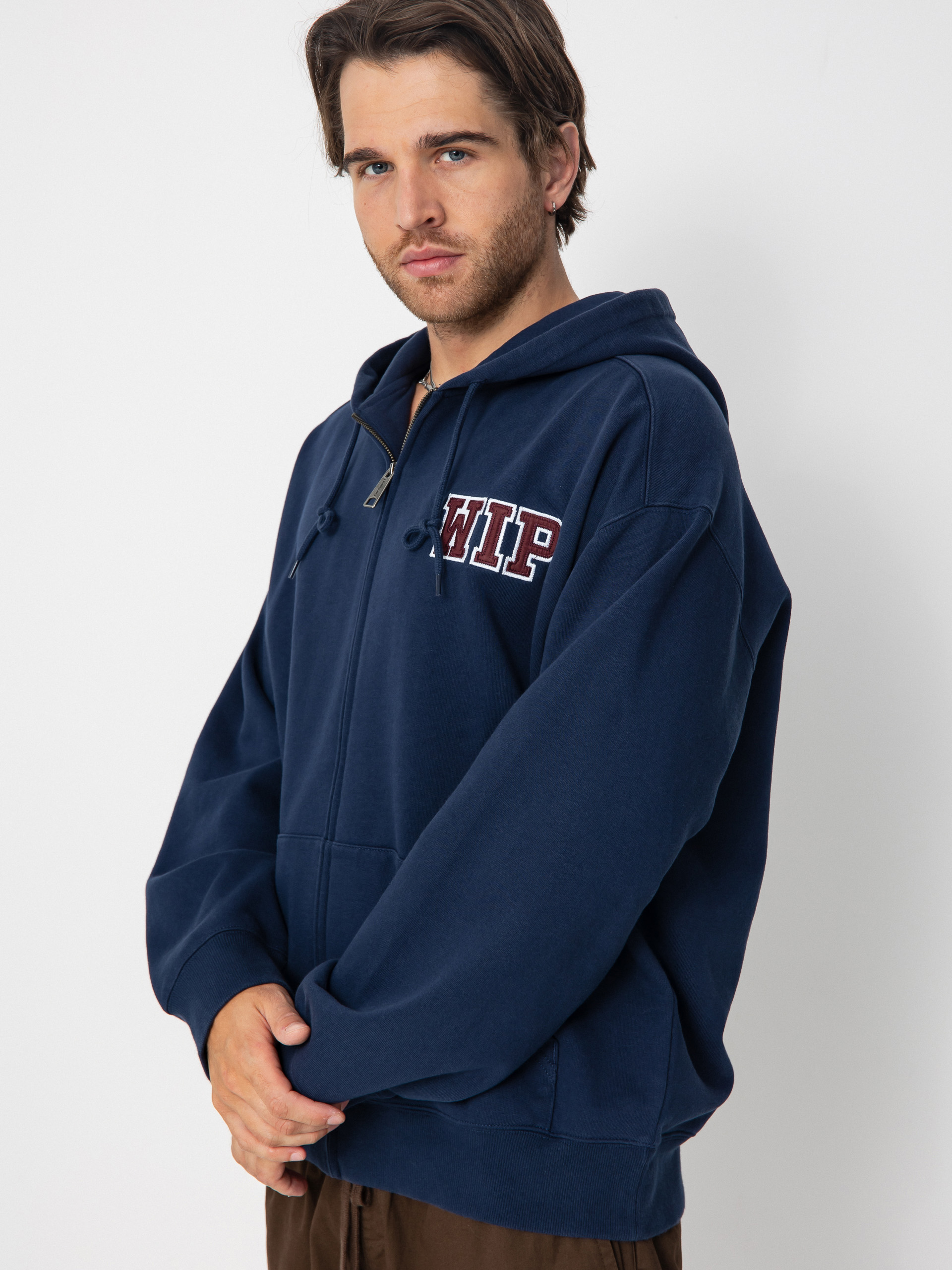 Mikina s kapucňou Carhartt WIP Mini Wip ZHD (jupiter/stone washed)