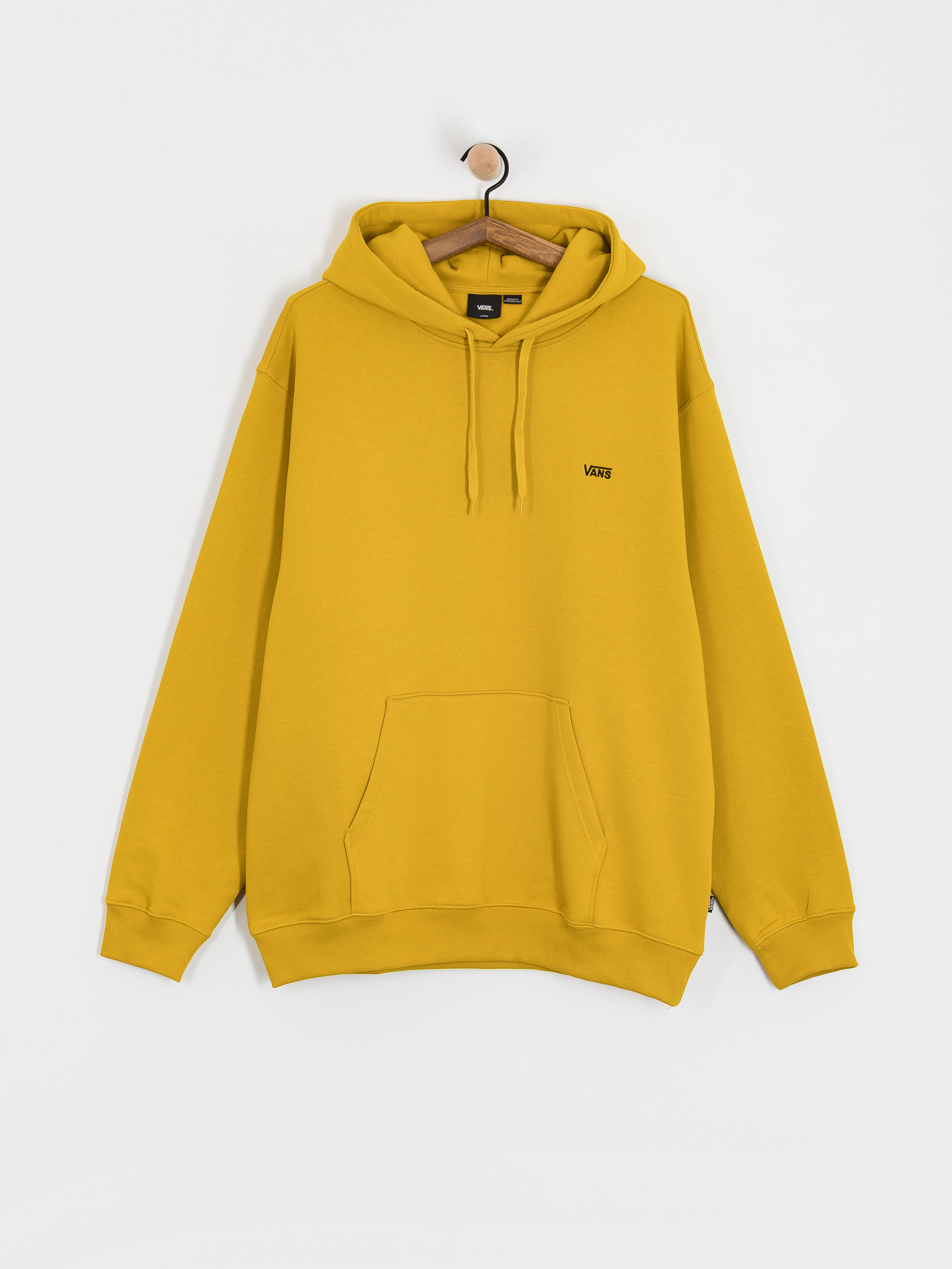 Mikina s kapucňou Vans Left Chest II Loose HD (heritage mustard)