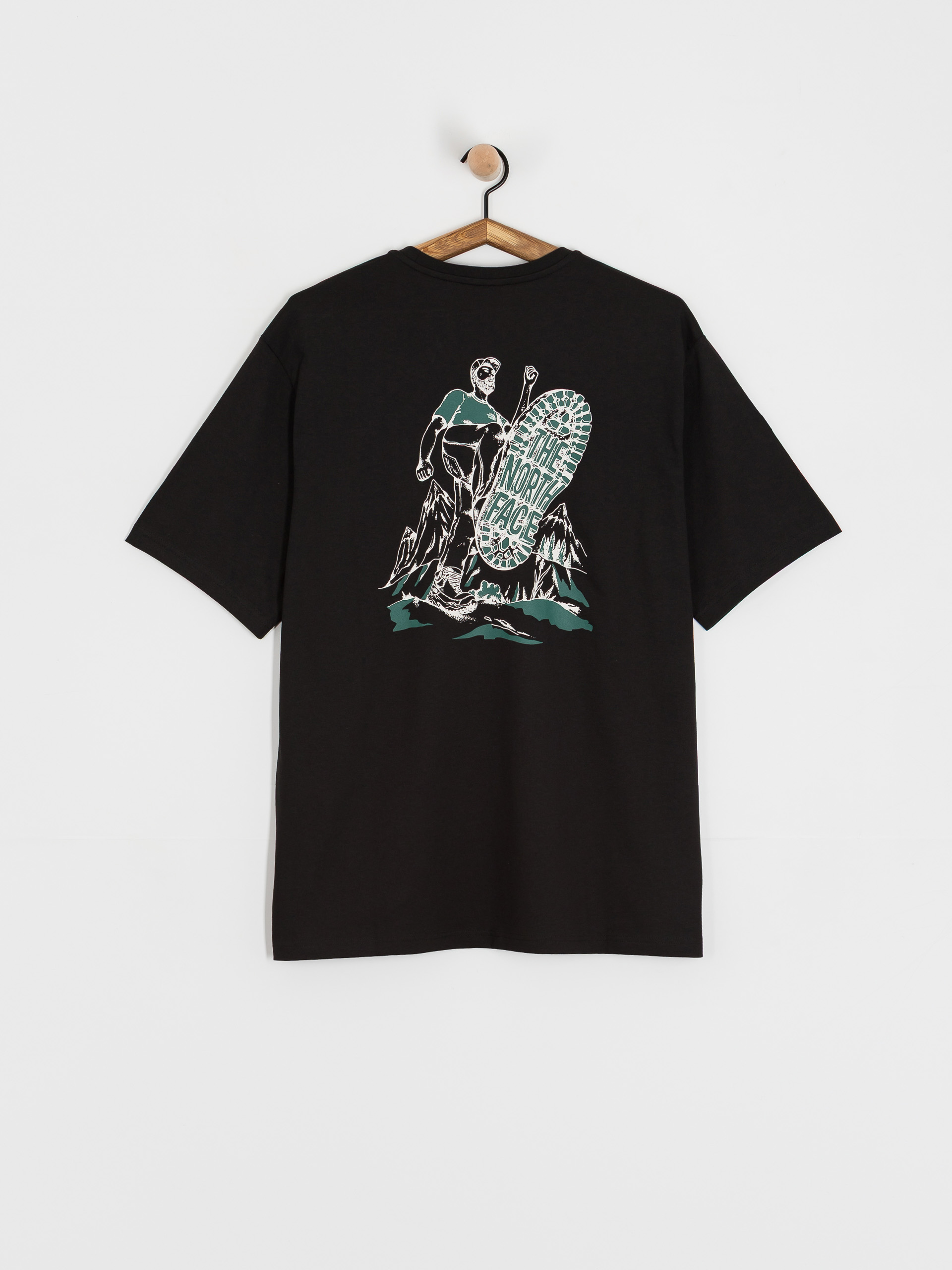 Tričko The North Face Hke Backpack Relaxed (tnf black)