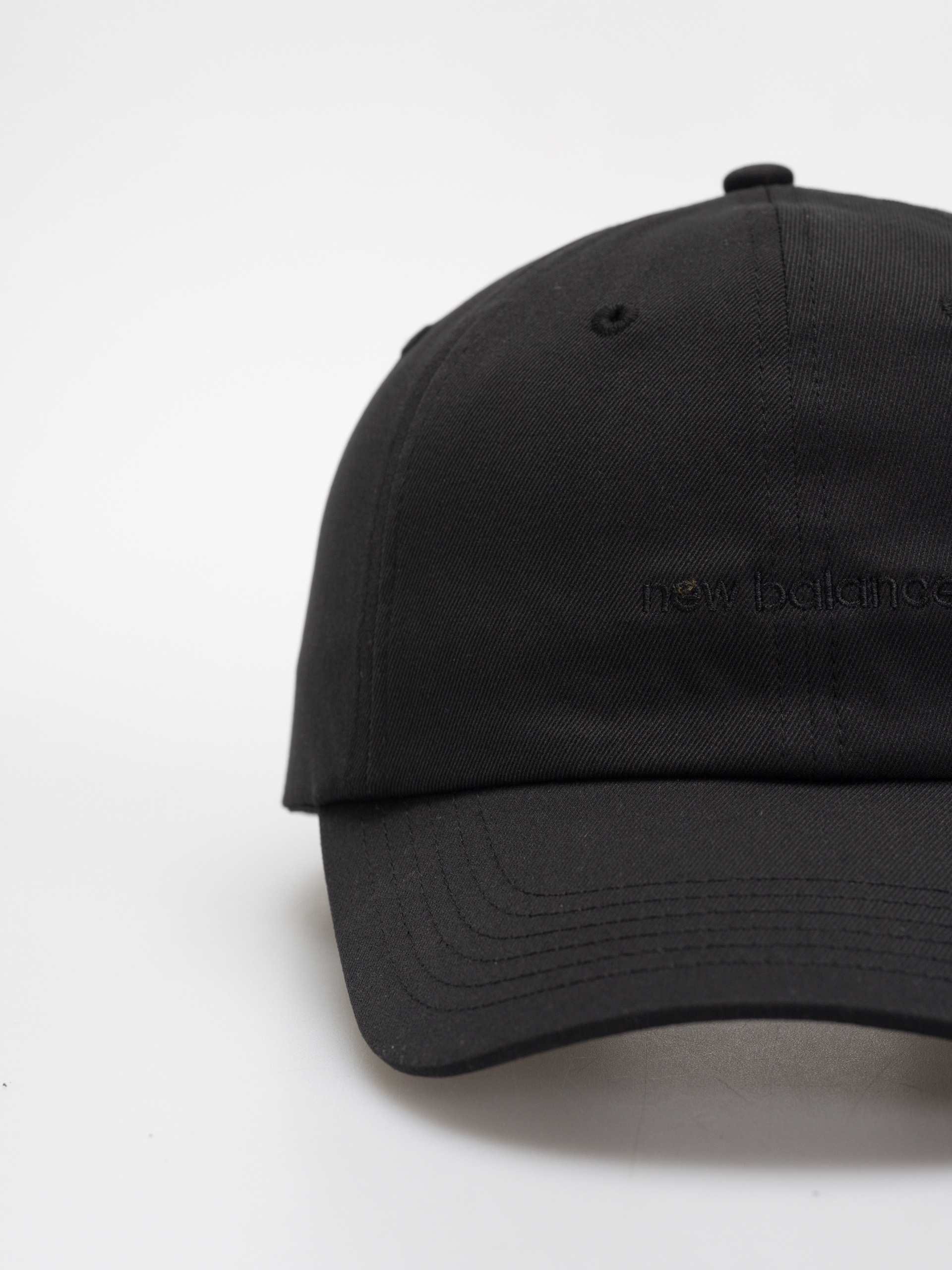 Šiltovka New Balance 6 Panel Linear Logo Wmn (black)