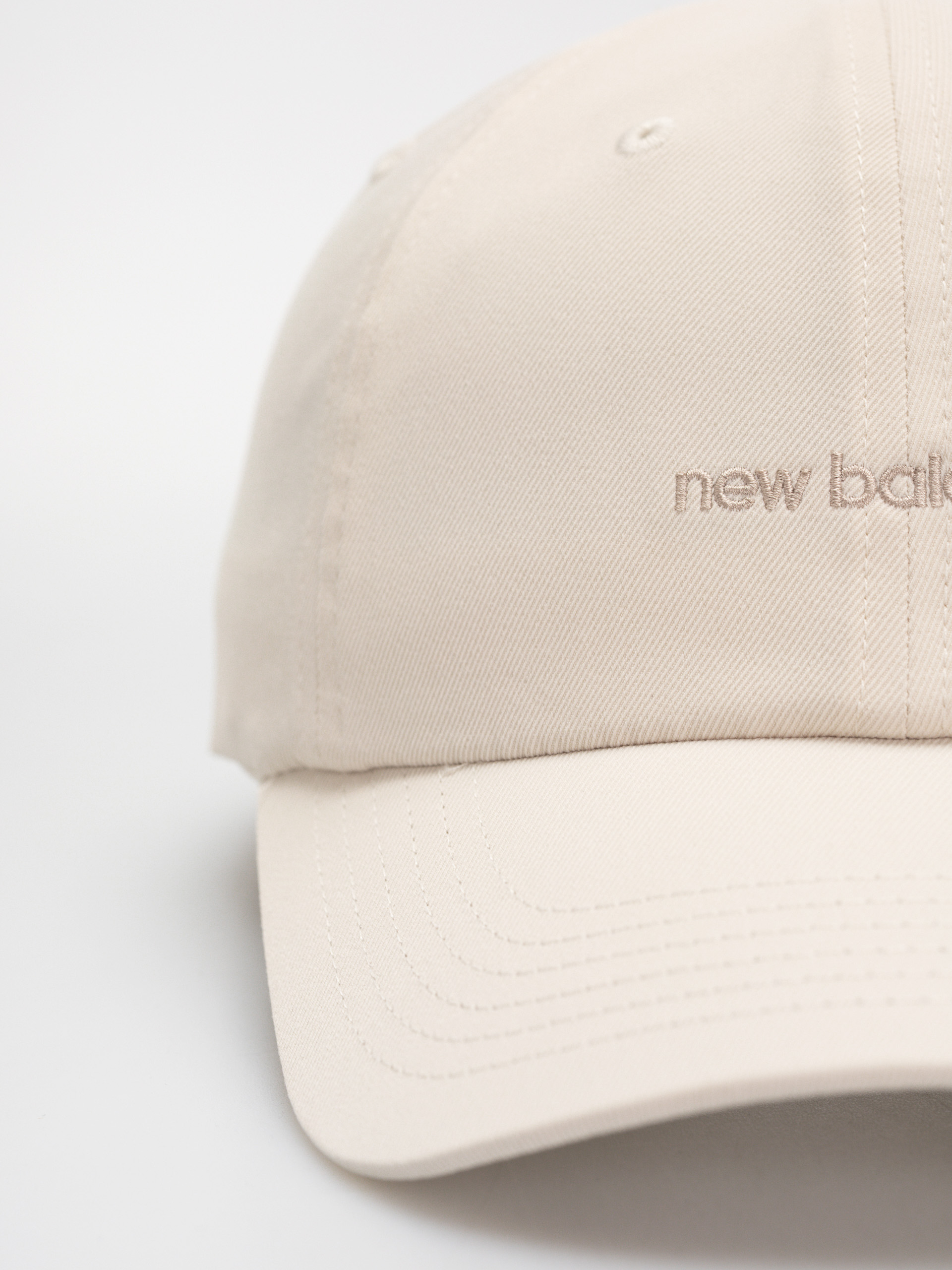 Šiltovka New Balance 6 Panel Linear Logo Wmn (beige)