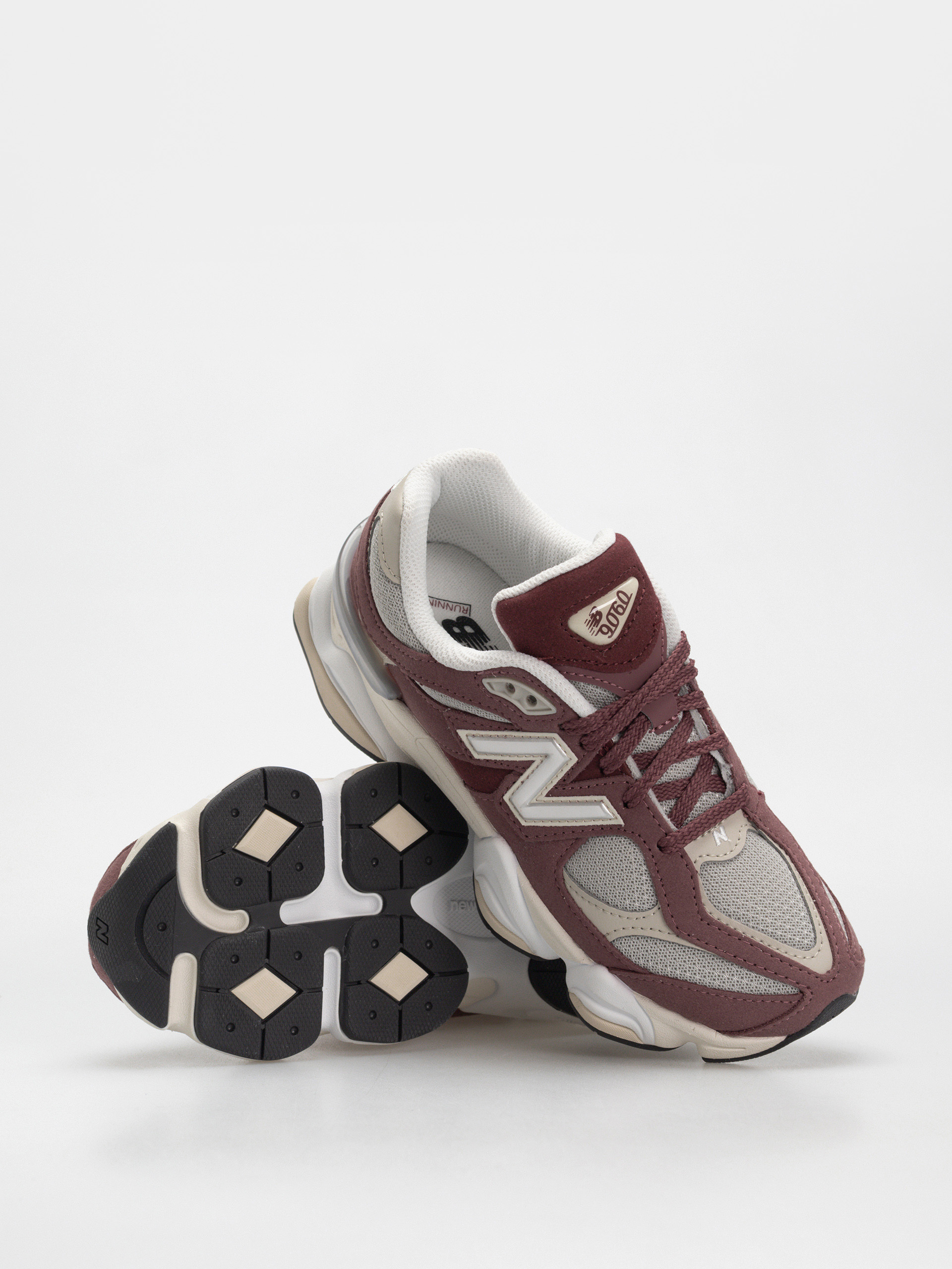 Topánky New Balance 9060 JR (washed burgundy)