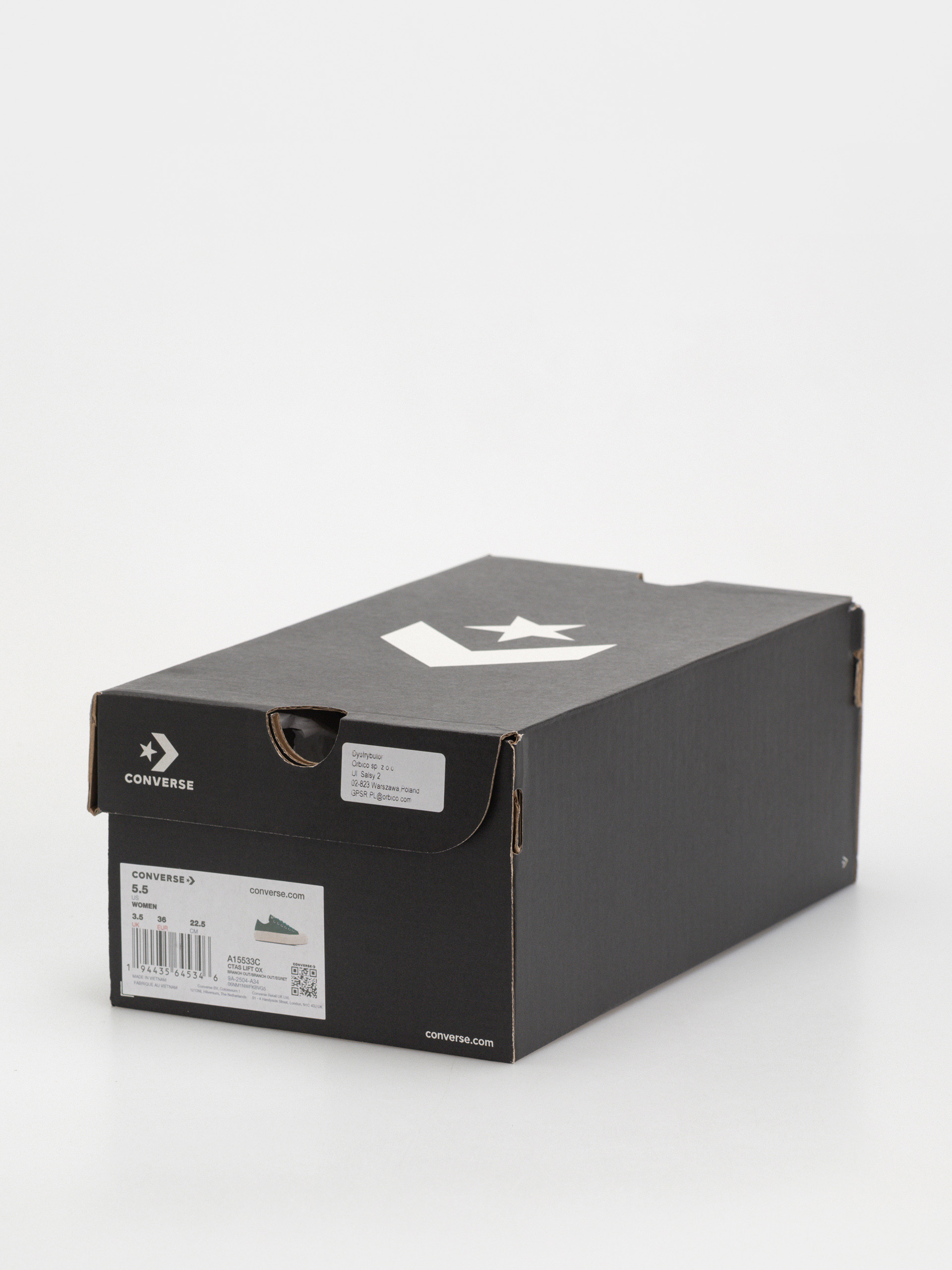 Tenisky Converse Chuck Taylor All Star Lift Wmn (hunter green/black)