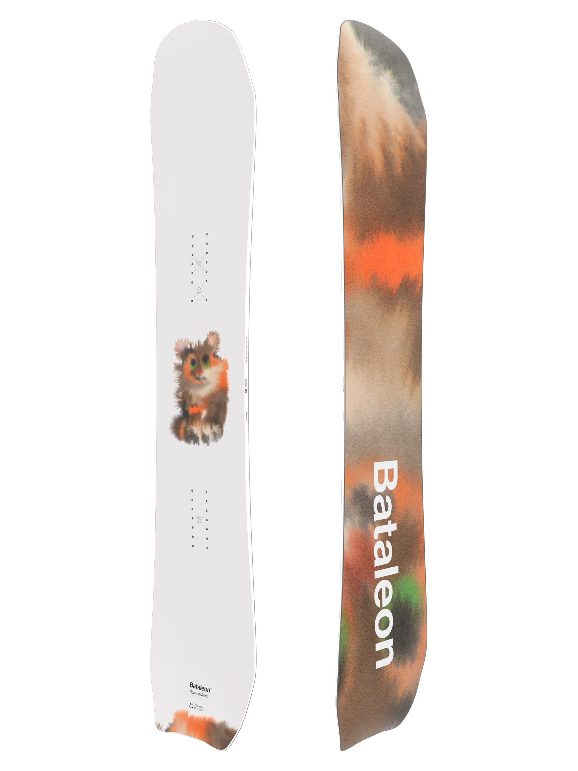 Snowboard Bataleon Whatever X Rop van Mierlo (animal 2)