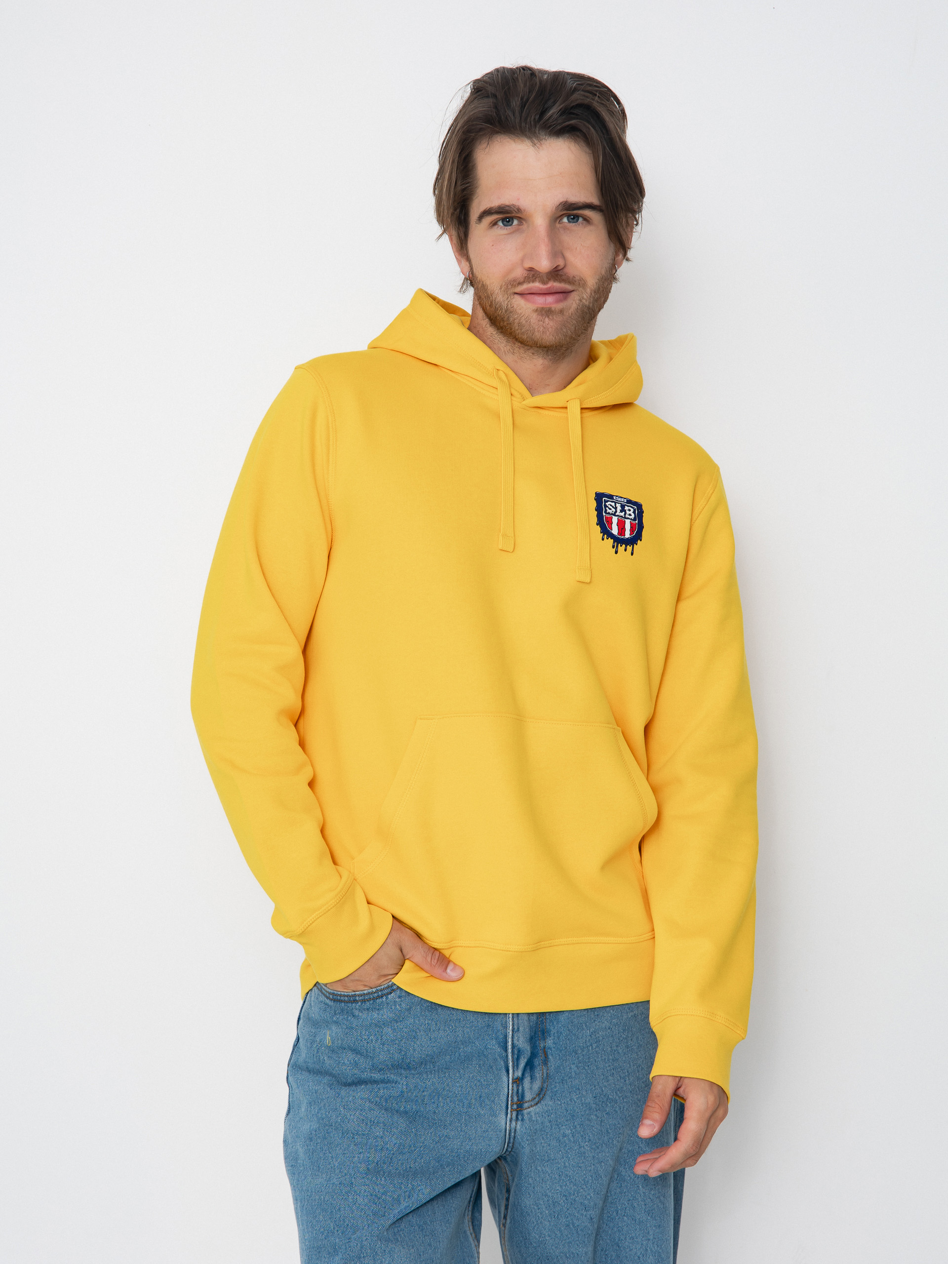 Mikina s kapucňou Etnies Slb X Etnies Jp HD (gold)